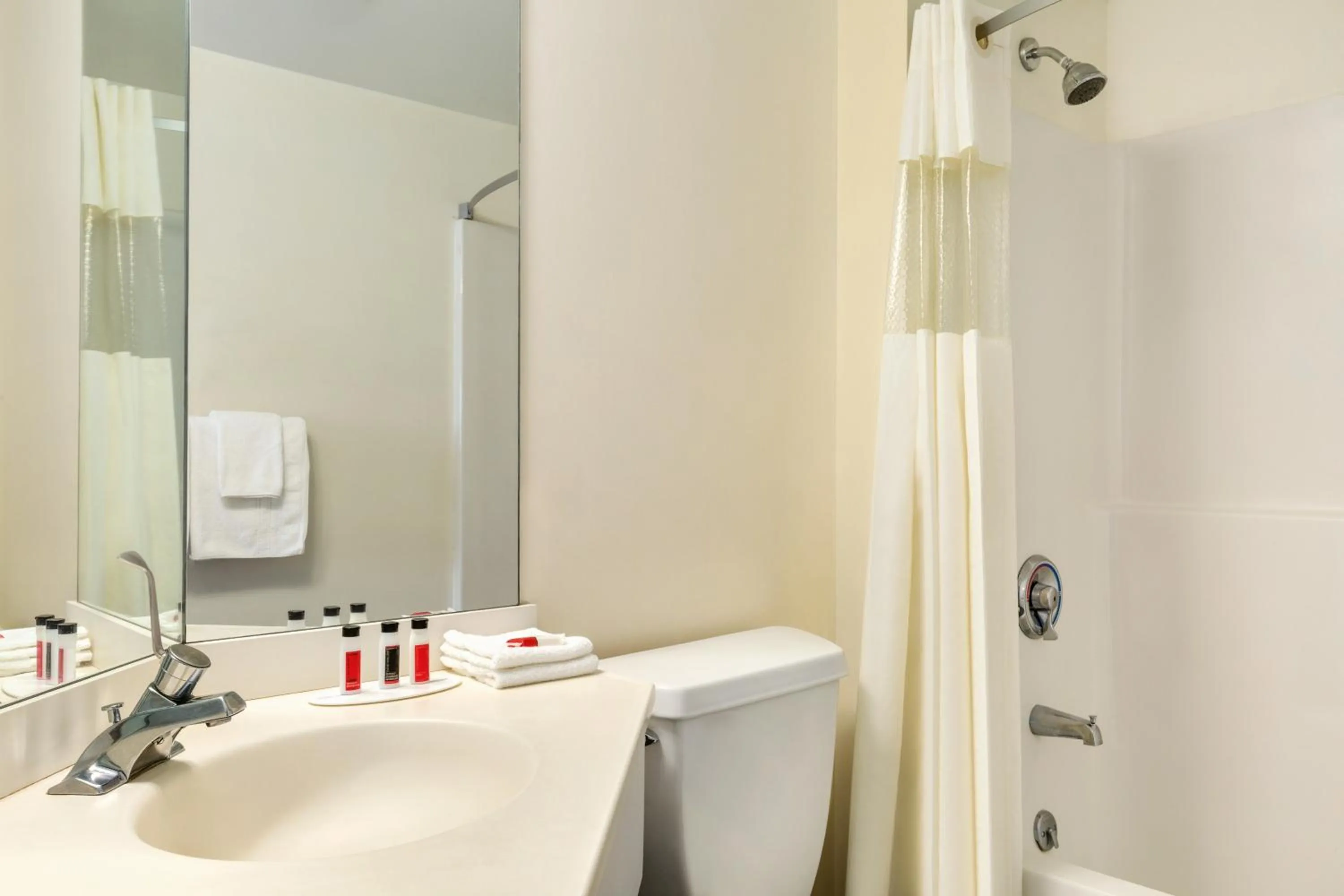 Bathroom in Travelodge by Wyndham Niagara Falls - New York
