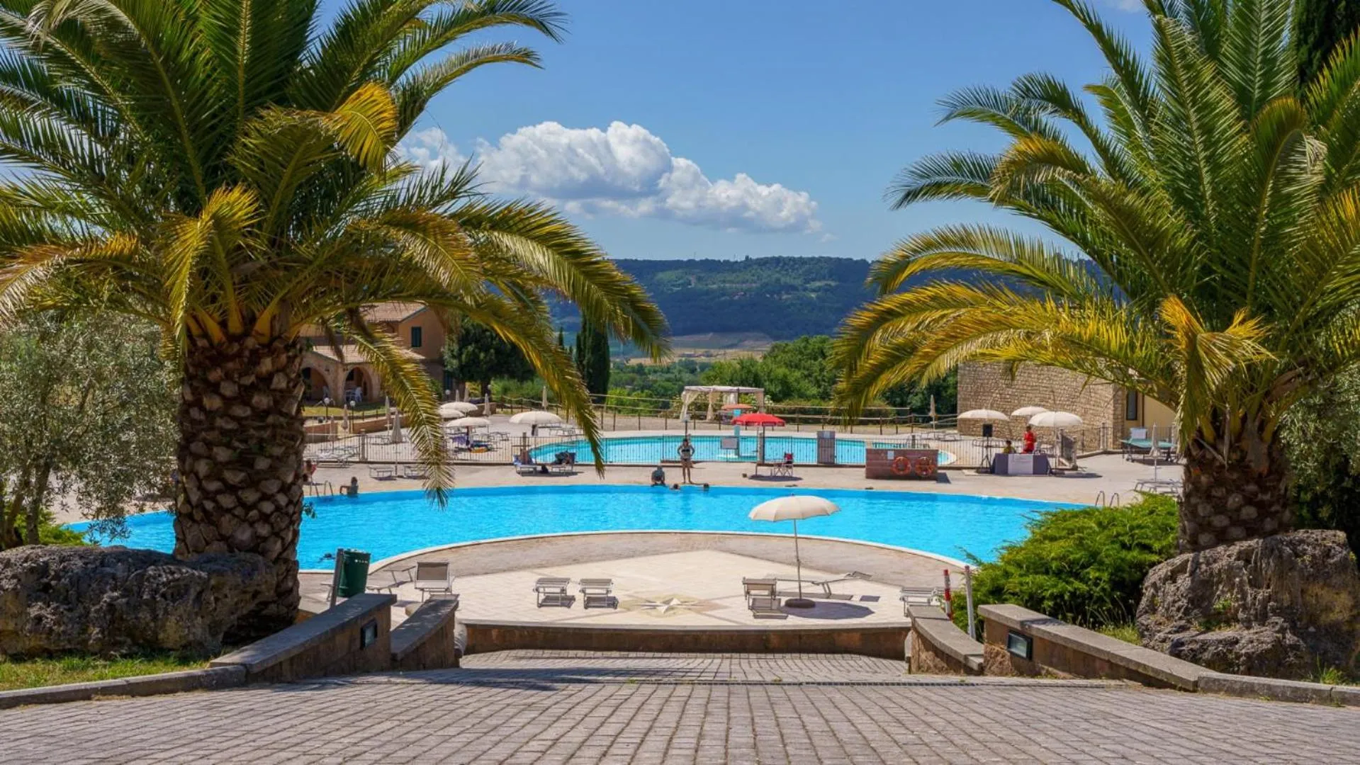Swimming pool in Pian Dei Mucini Resort