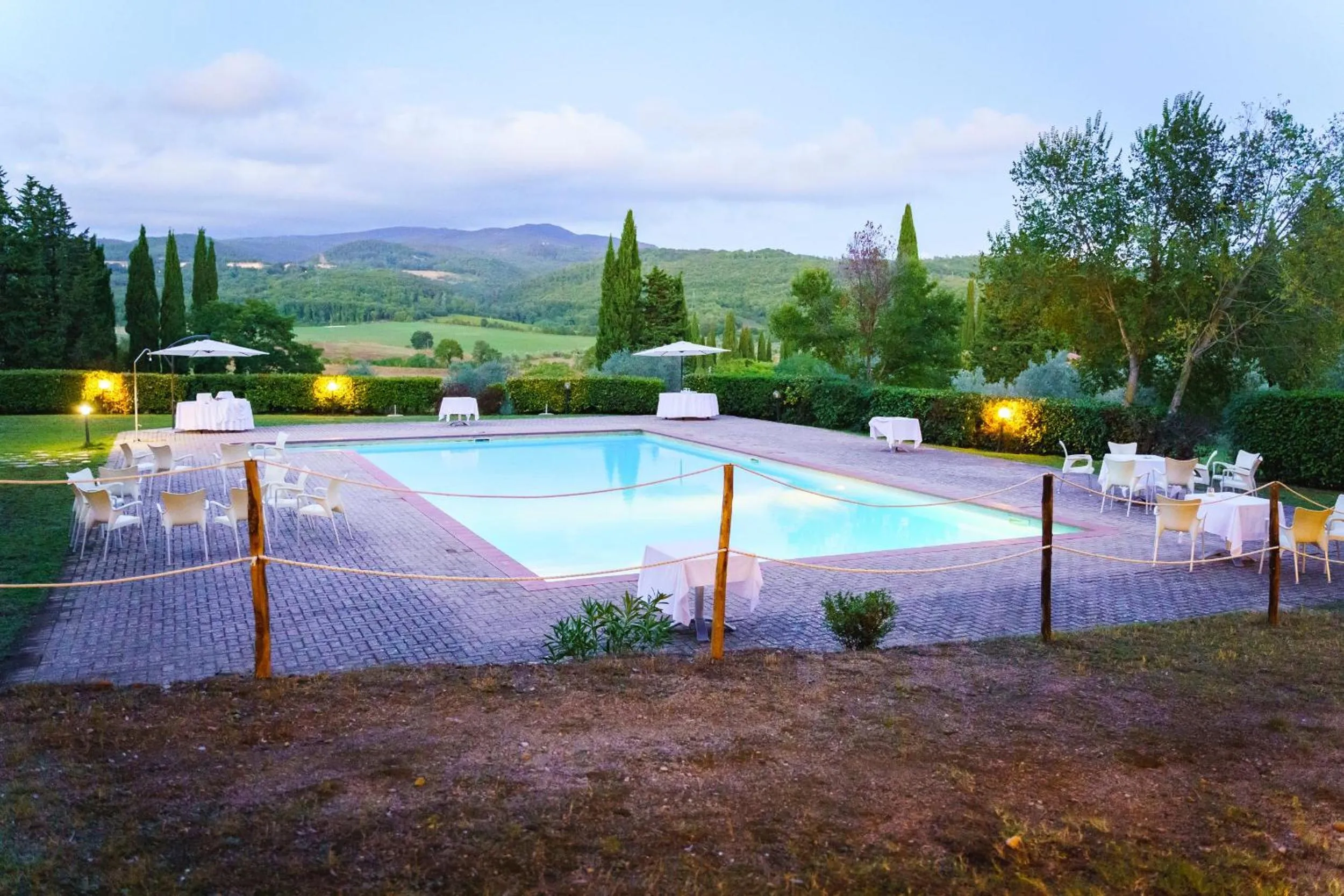 Swimming pool in Pian Dei Mucini Resort
