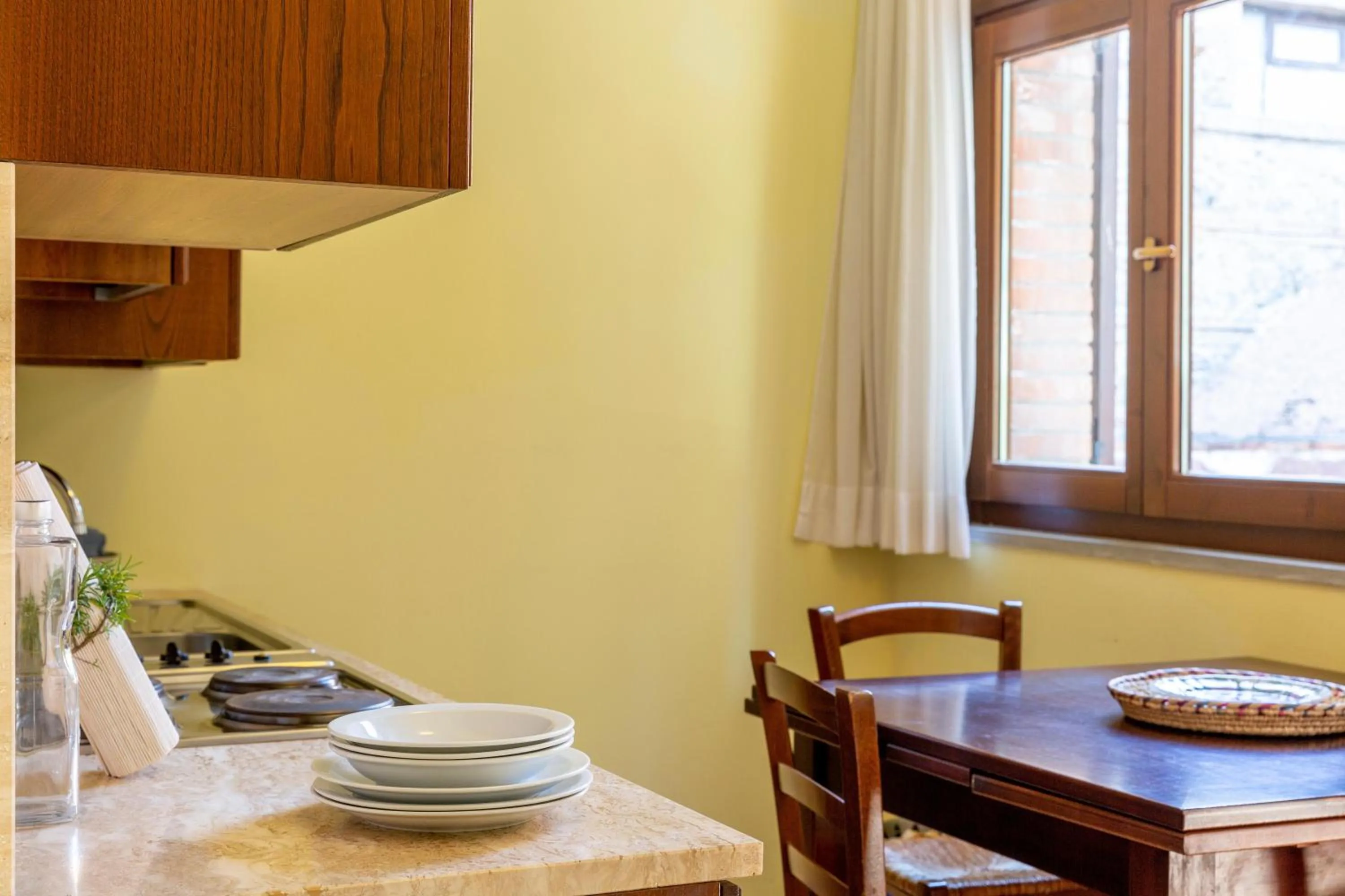 Kitchen or kitchenette in Pian Dei Mucini Resort