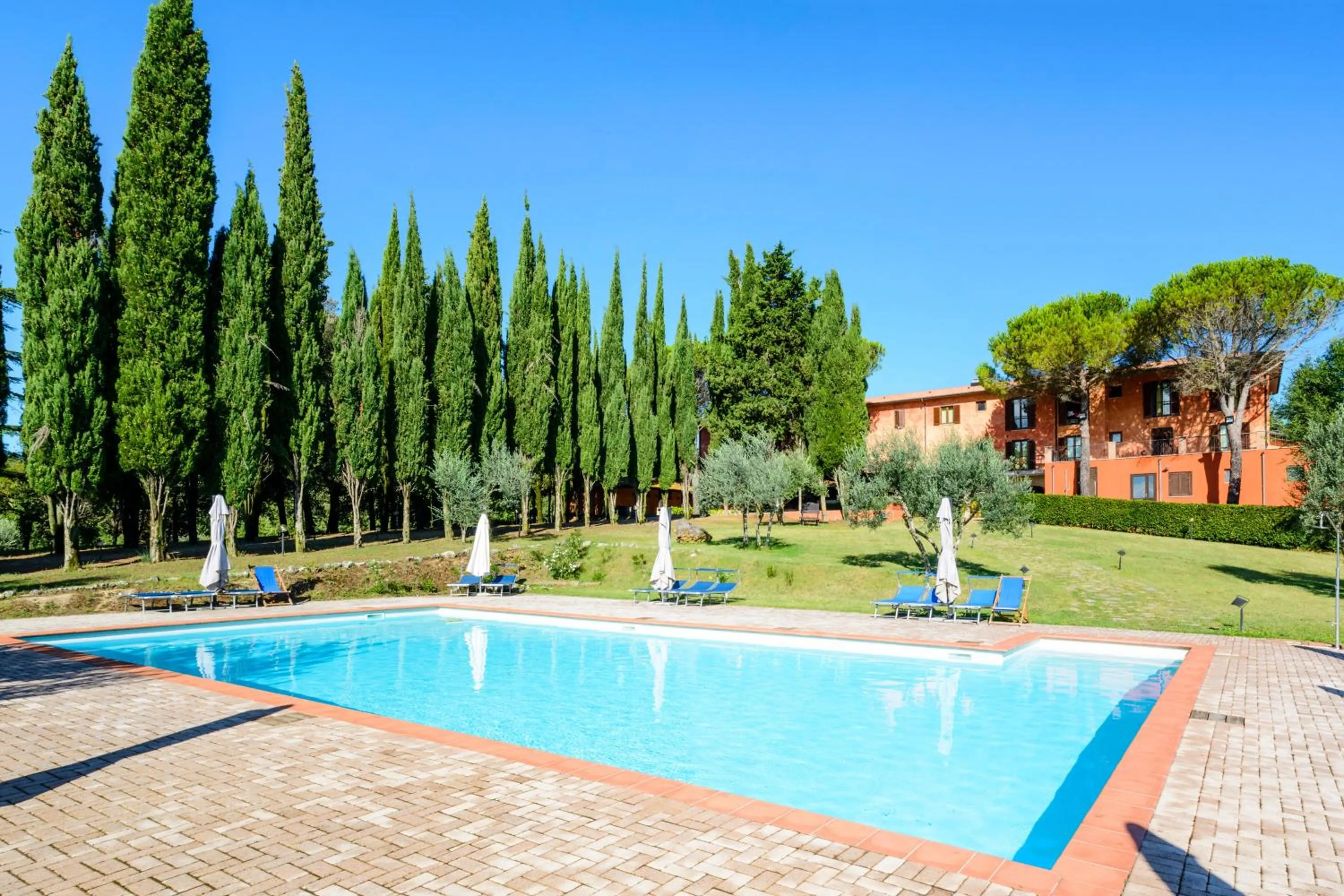 Swimming pool in Pian Dei Mucini Resort