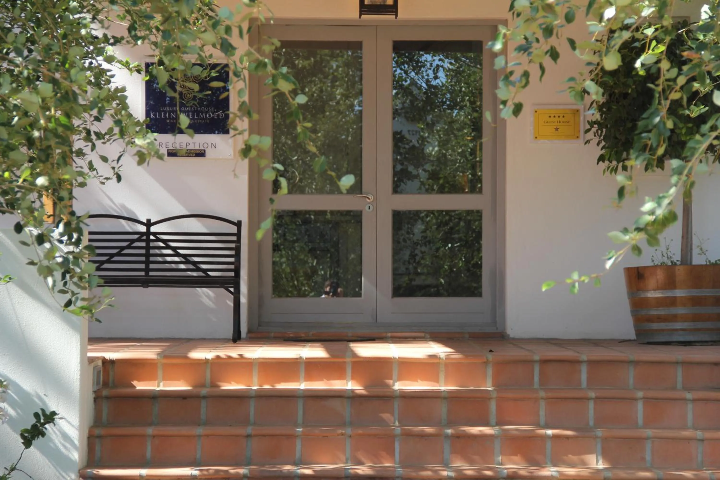 Facade/entrance in Klein Welmoed Luxury Guest House