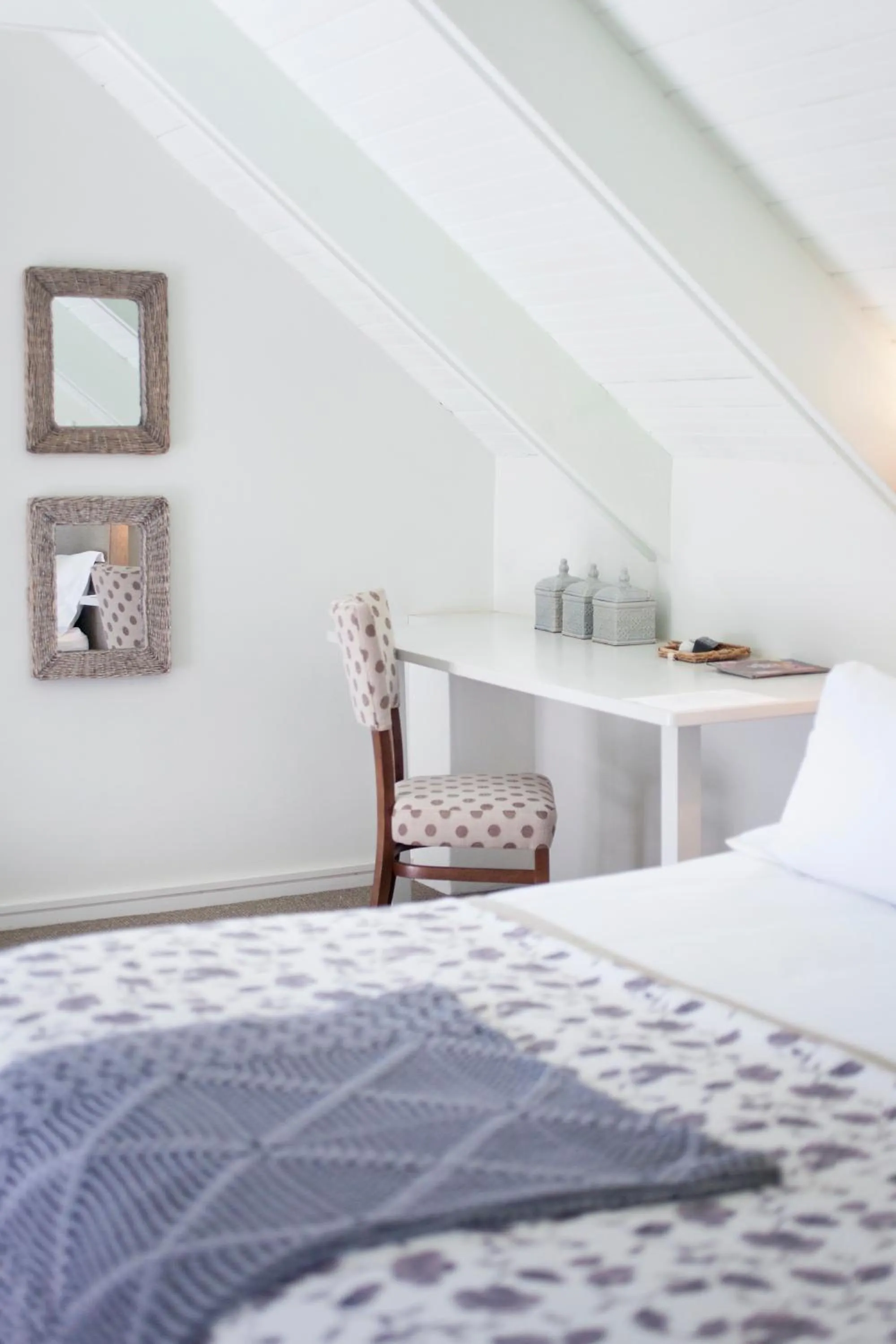 Decorative detail, Bed in Klein Welmoed Luxury Guest House