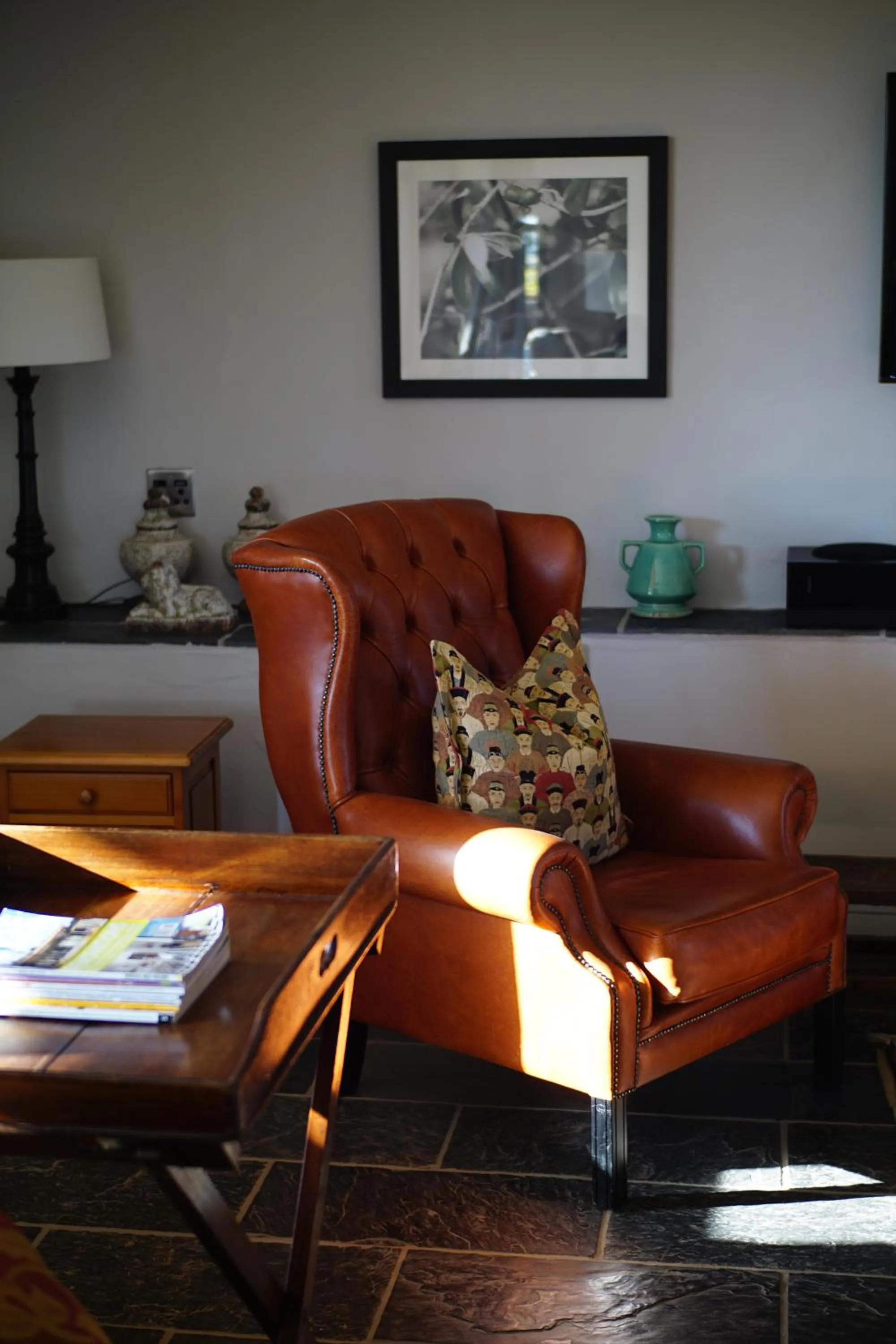 Living room in Klein Welmoed Luxury Guest House