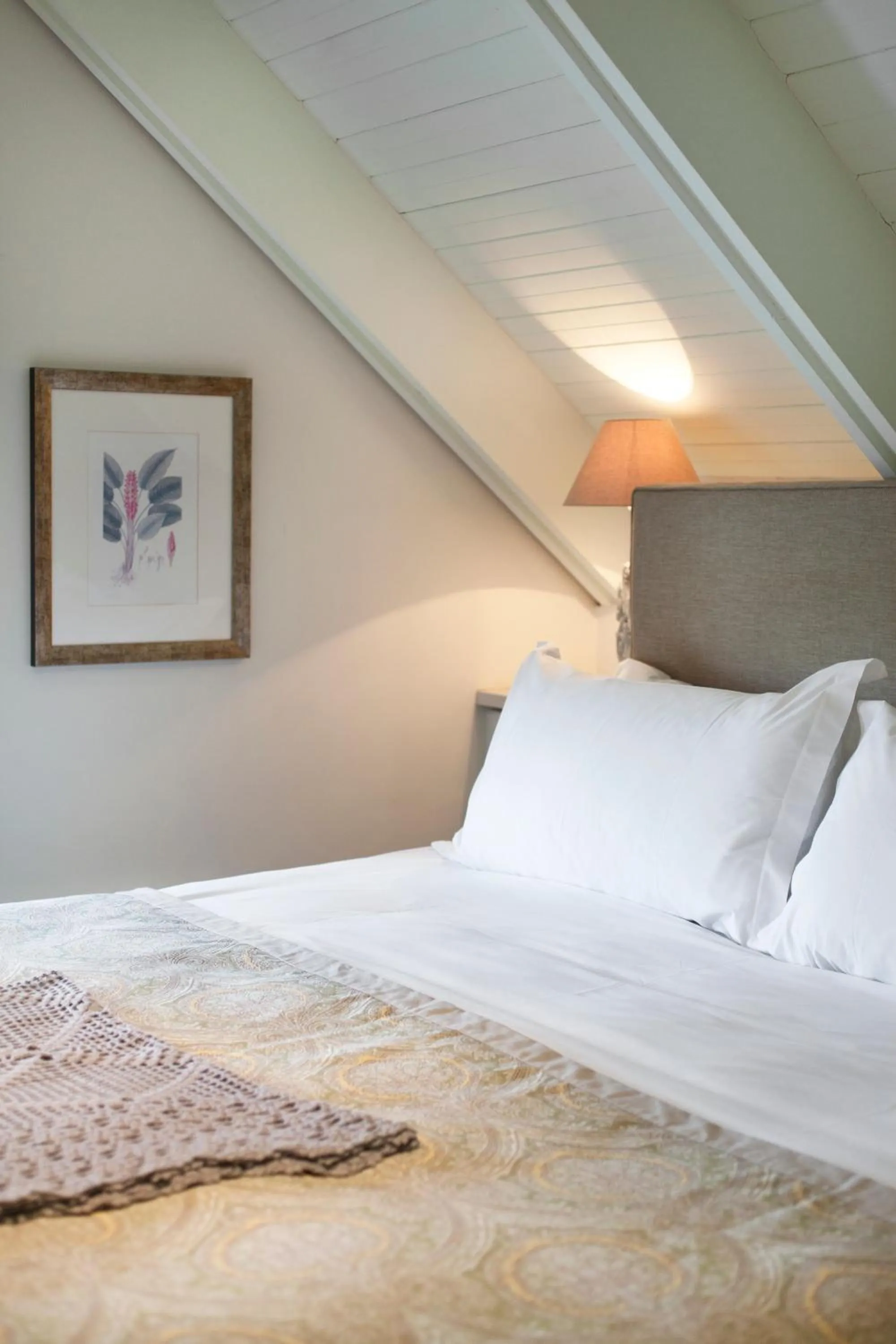 Decorative detail, Bed in Klein Welmoed Luxury Guest House