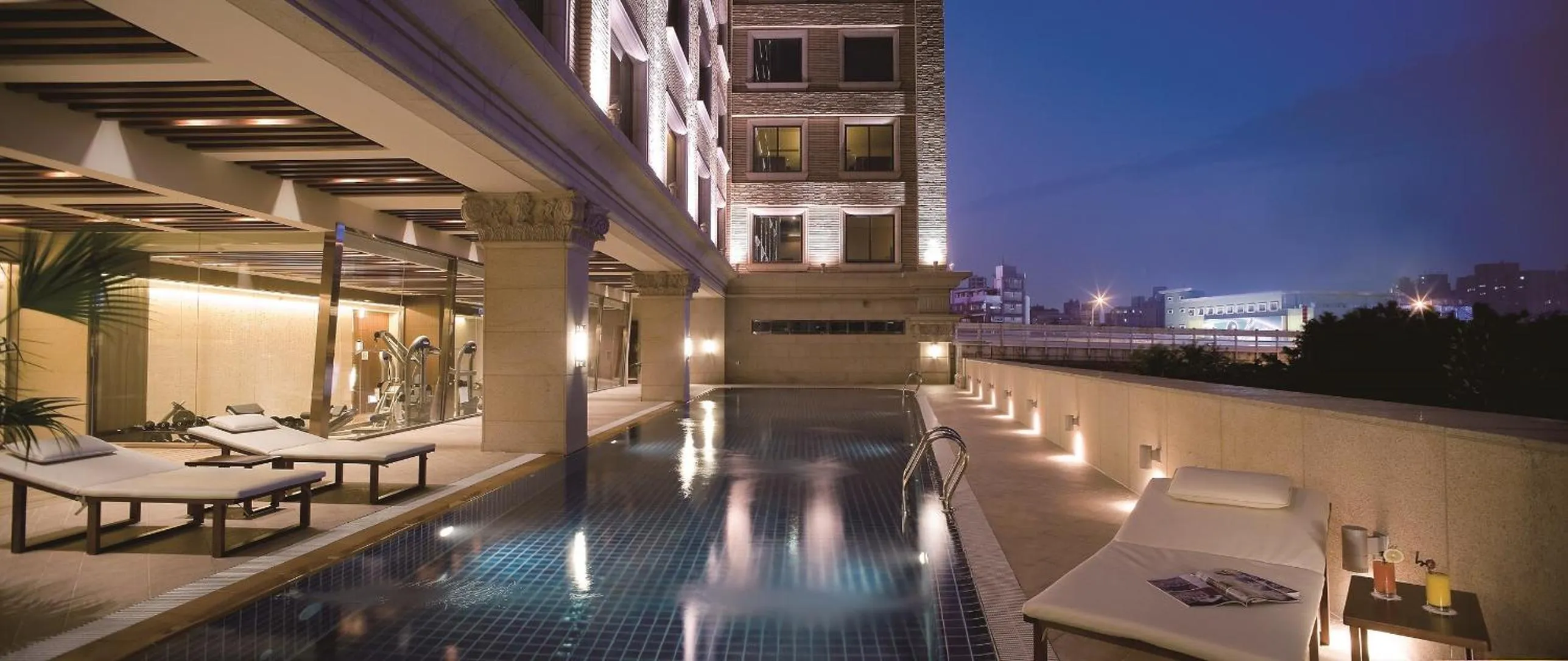 Swimming pool in Miramar Garden Taipei