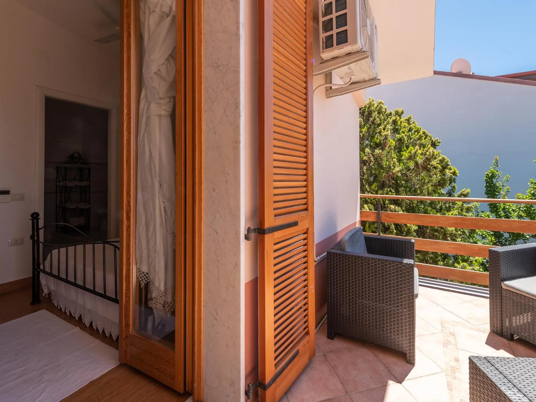 Balcony/Terrace in Villa Iole