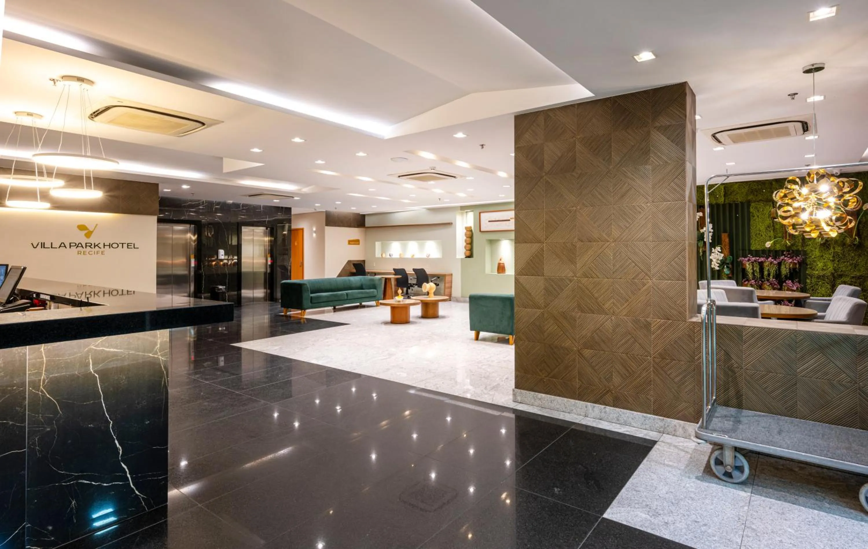 Lobby or reception in Villa Park Hotel Recife