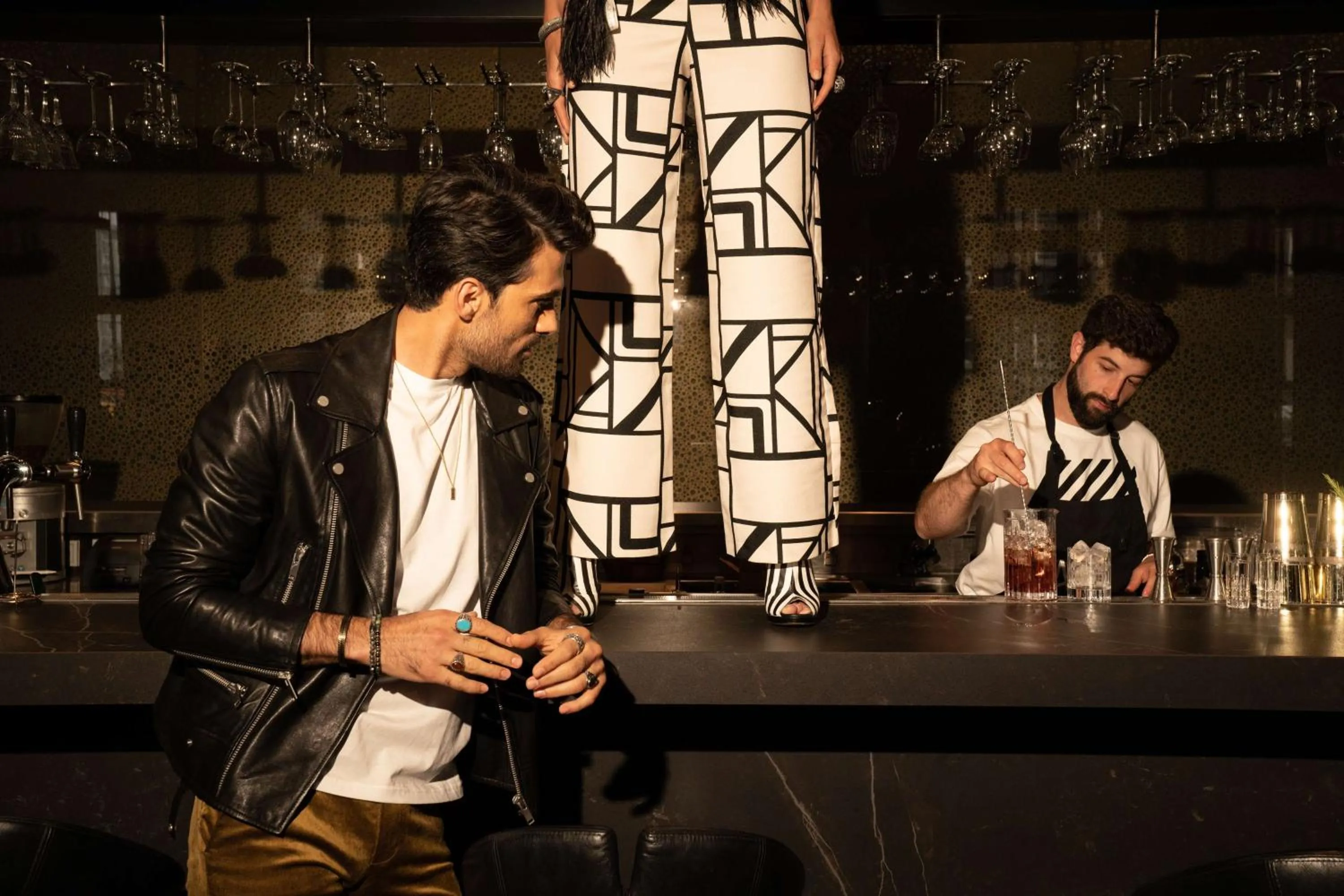 Lounge or bar in art'otel amsterdam, Powered by Radisson Hotels