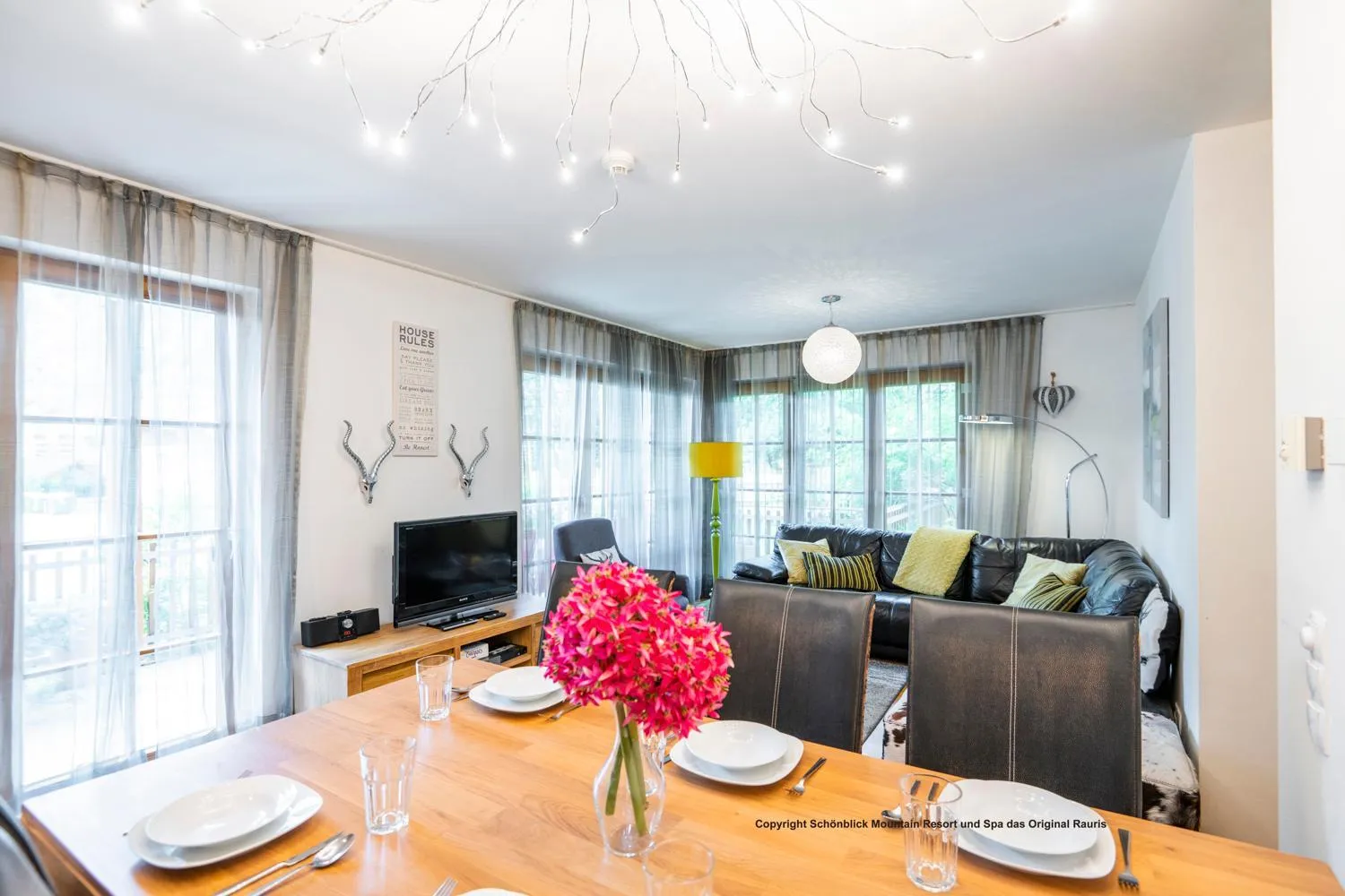 Living room in Schönblick Mountain Resort & Spa - Das Original!