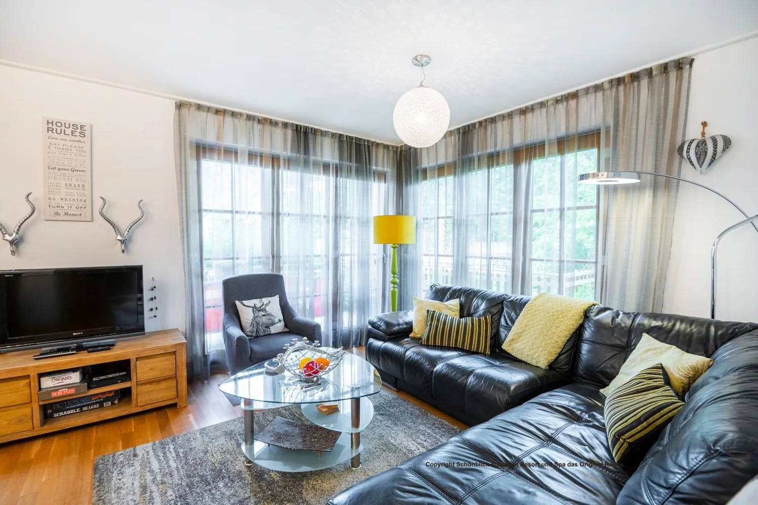 Living room in Schönblick Mountain Resort & Spa - Das Original!