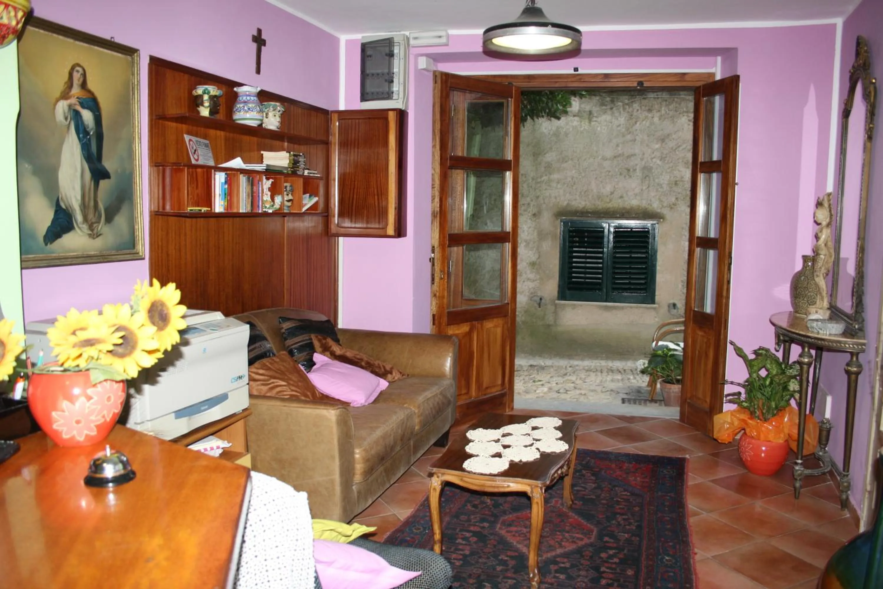 Lobby or reception in Hotel Edelweiss