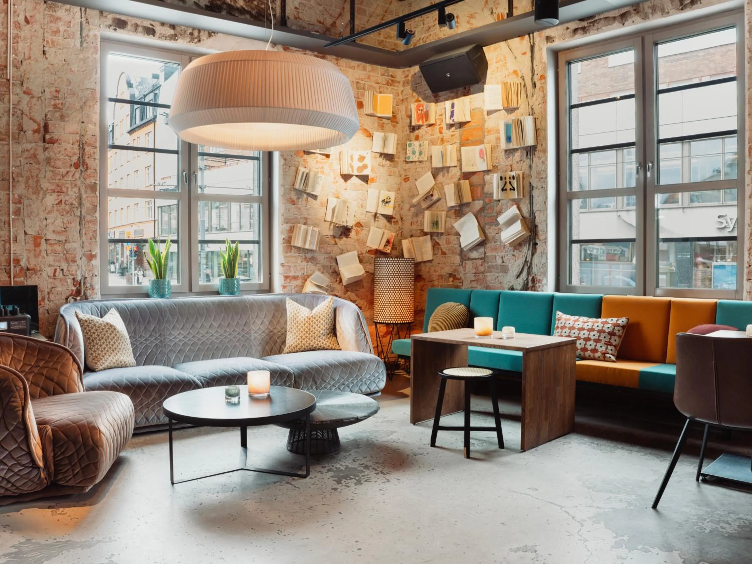 Lobby or reception in Story Hotel Signalfabriken, part of JdV by Hyatt