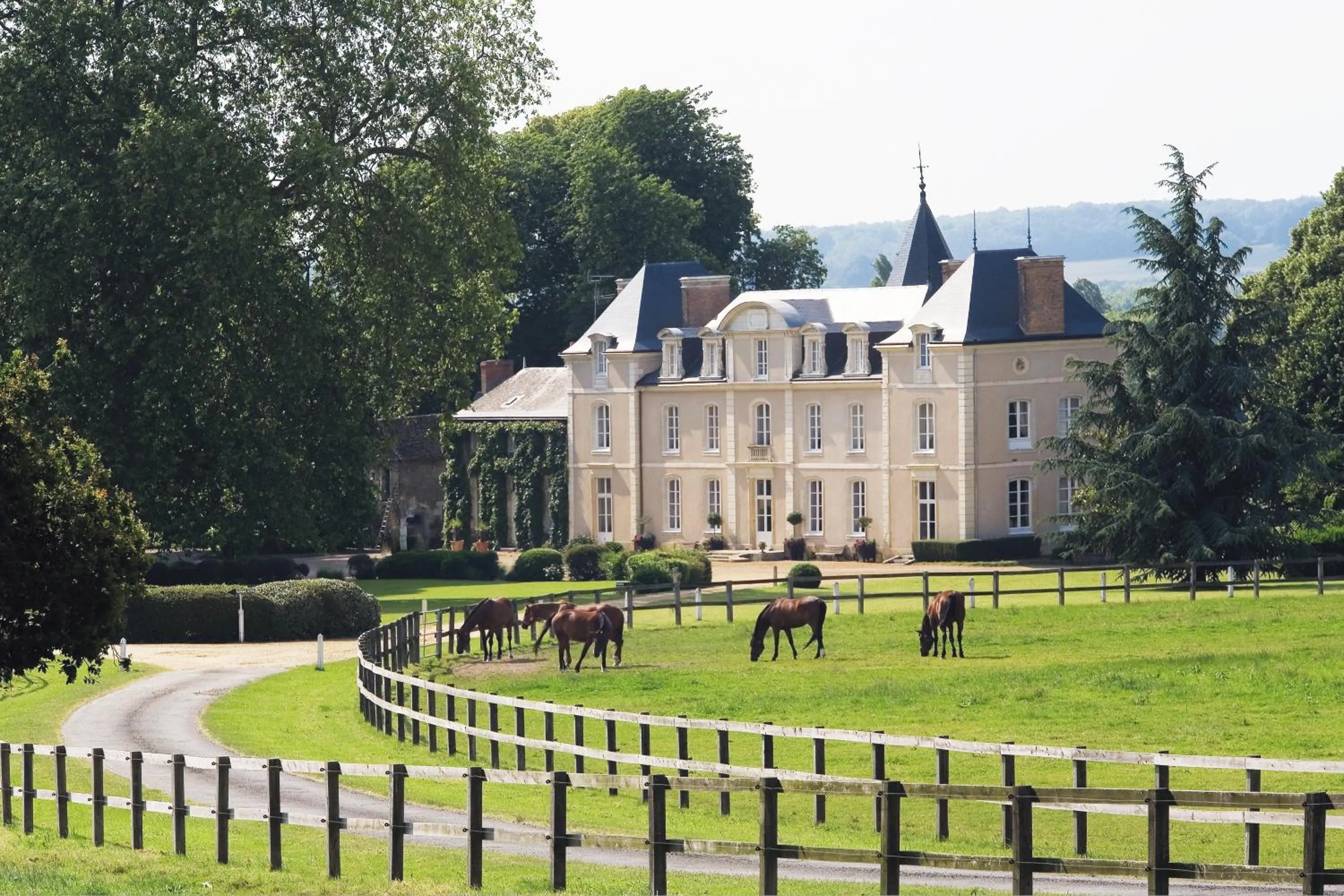 Property building in Hotel Haras De La Potardiere