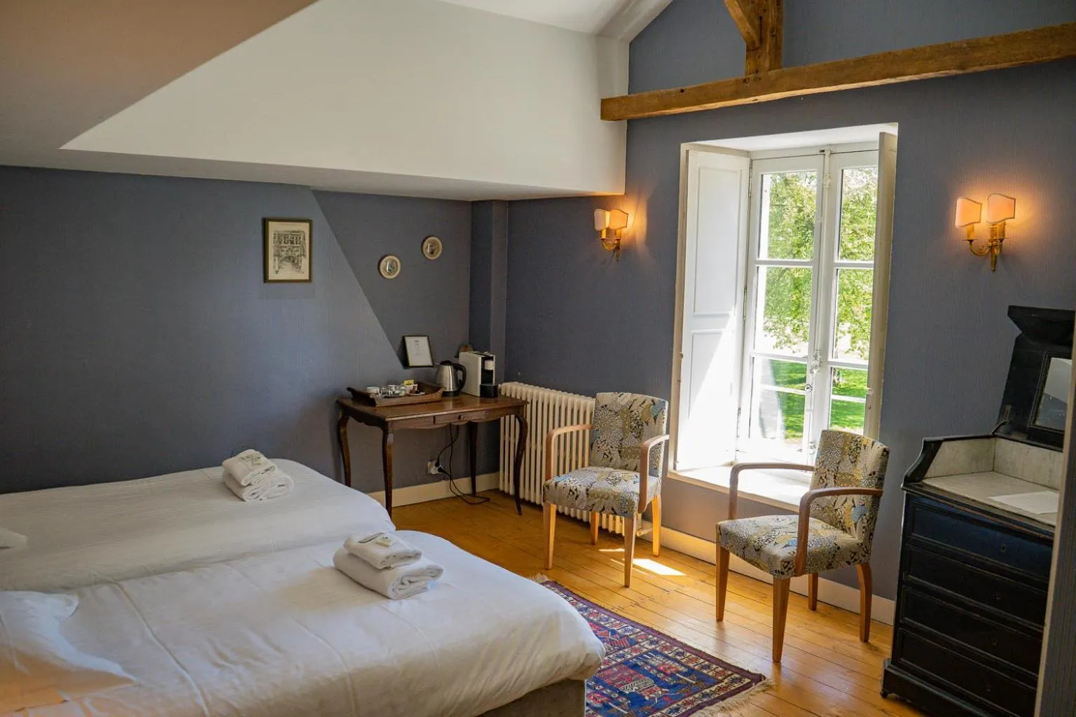 Coffee/tea facilities in Hotel Haras De La Potardiere