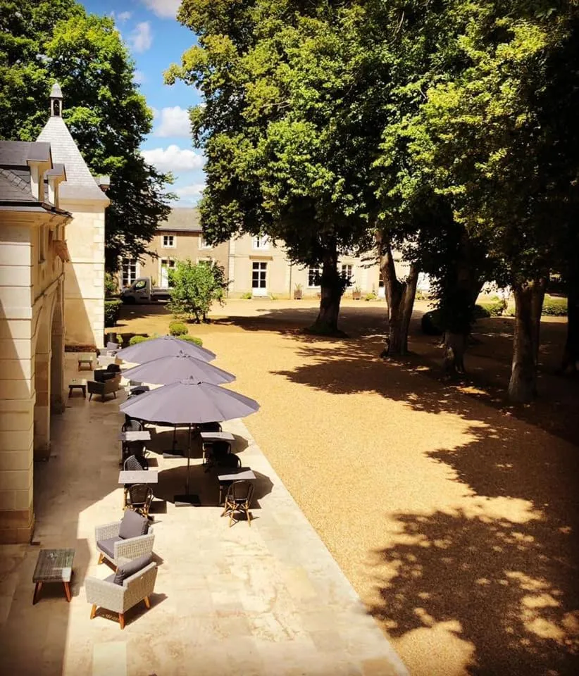 Balcony/Terrace in Hotel Haras De La Potardiere