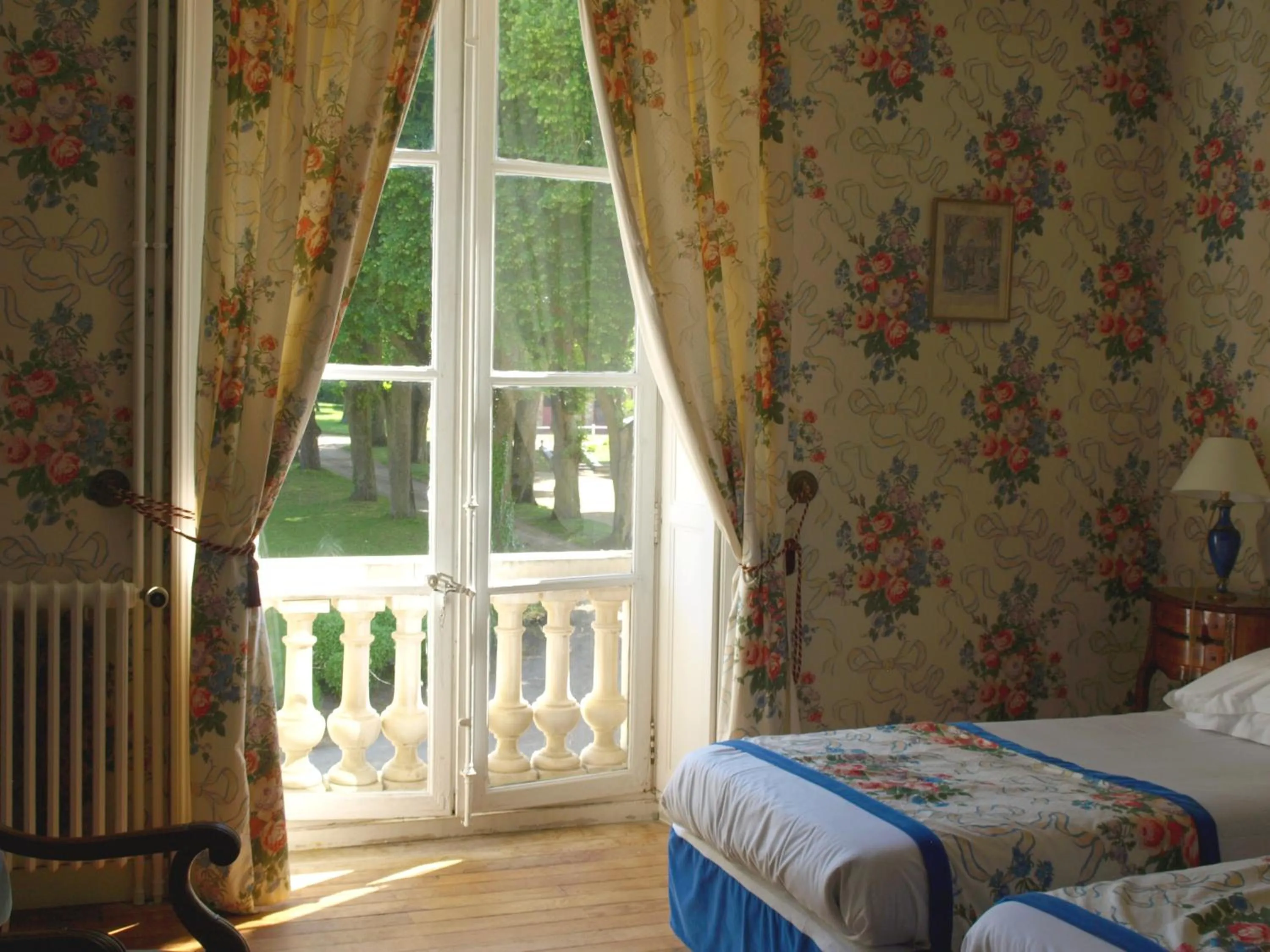 Bedroom in Hotel Haras De La Potardiere