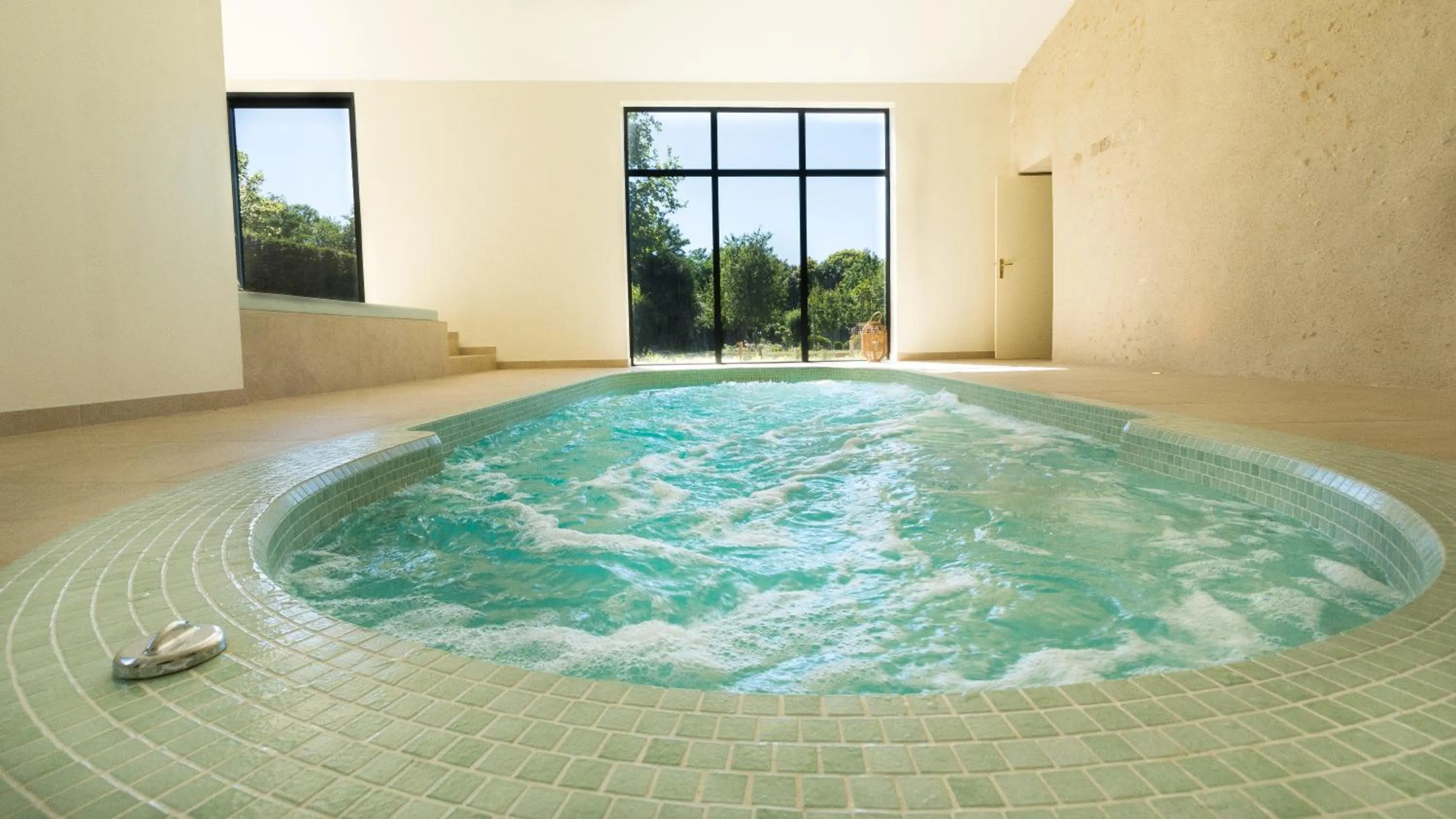 Hot Tub in Hotel Haras De La Potardiere