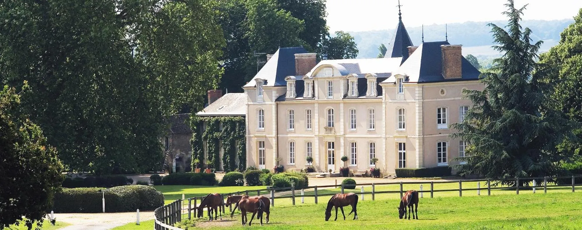 Property building in Hotel Haras De La Potardiere