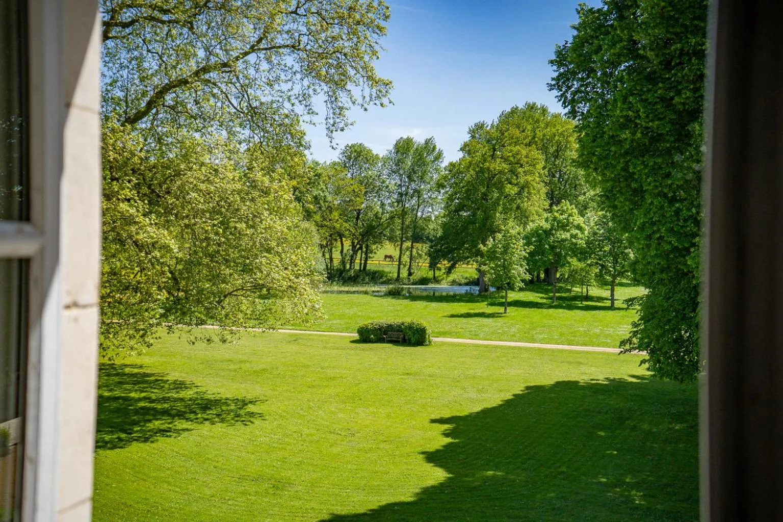 Natural landscape in Hotel Haras De La Potardiere