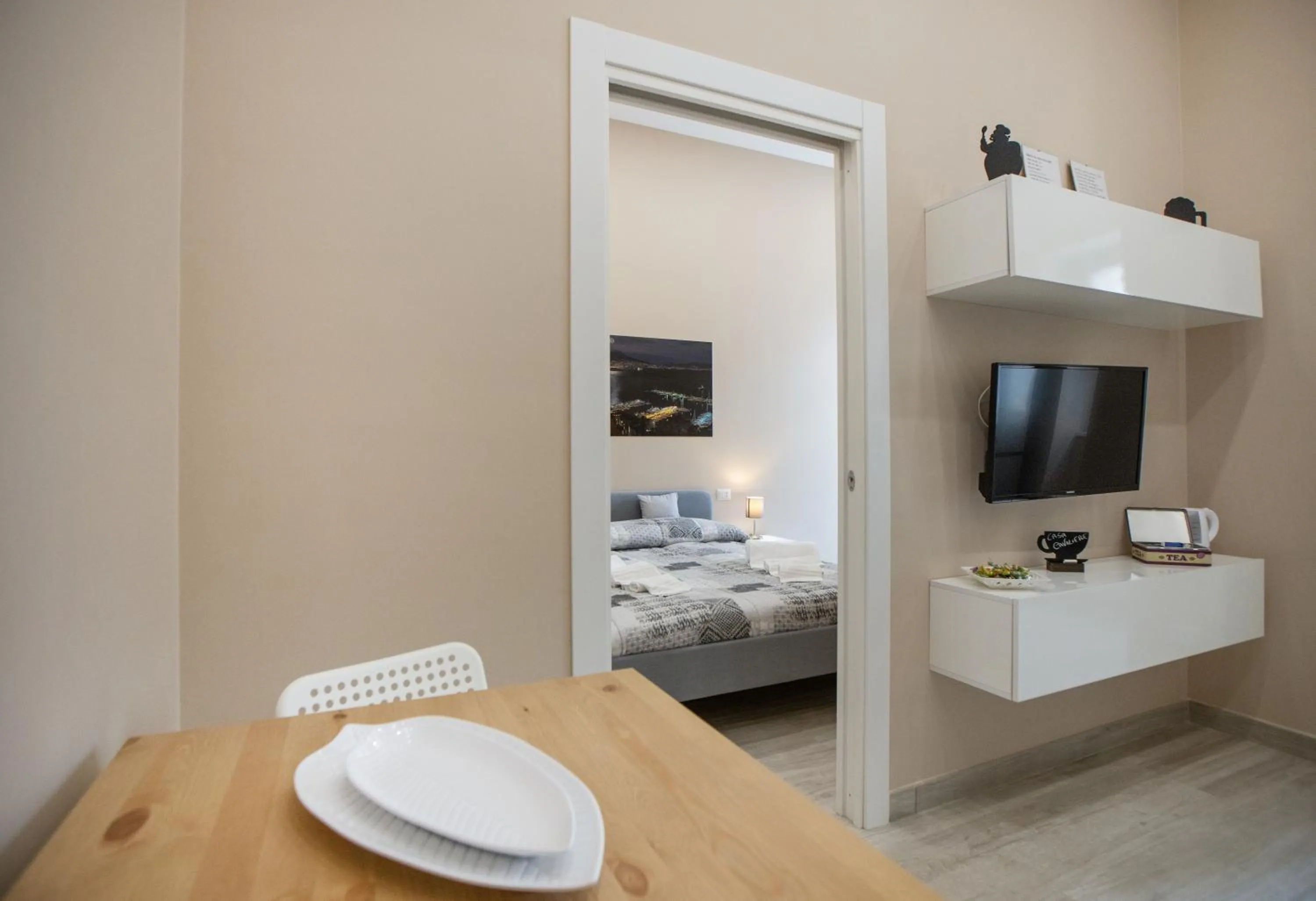 TV and multimedia, Bed in Casa Cavaliere