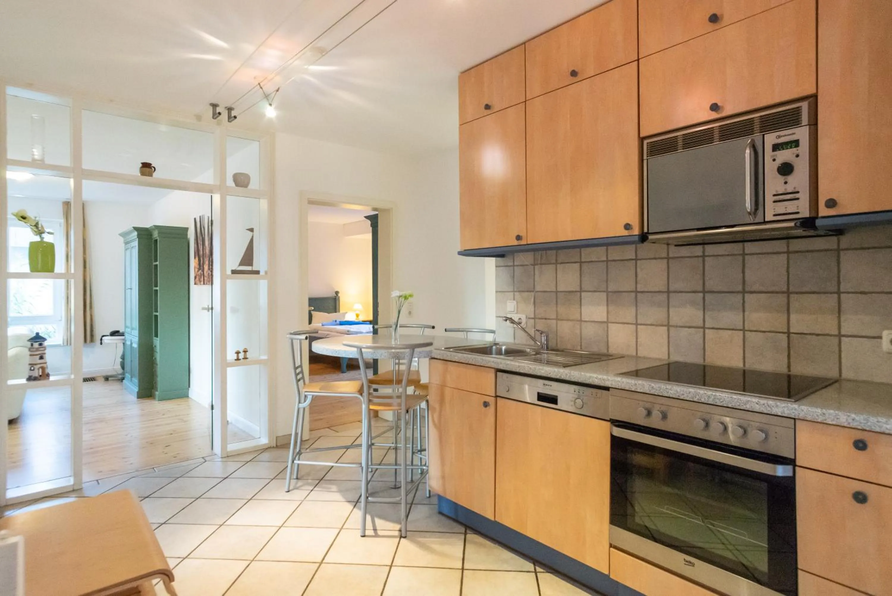 Kitchen or kitchenette in Kurmittelcentrum Zingst