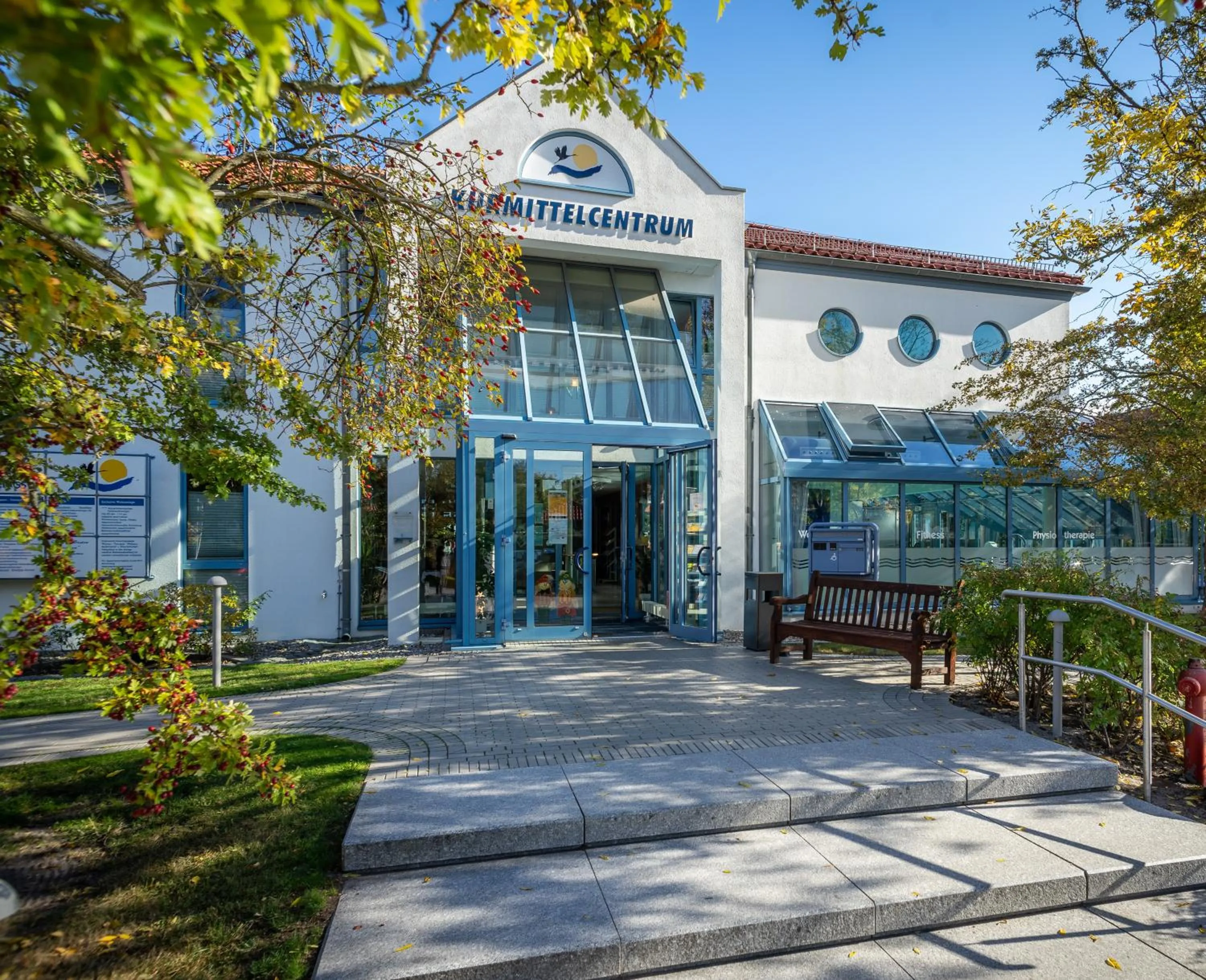 Facade/entrance in Kurmittelcentrum Zingst