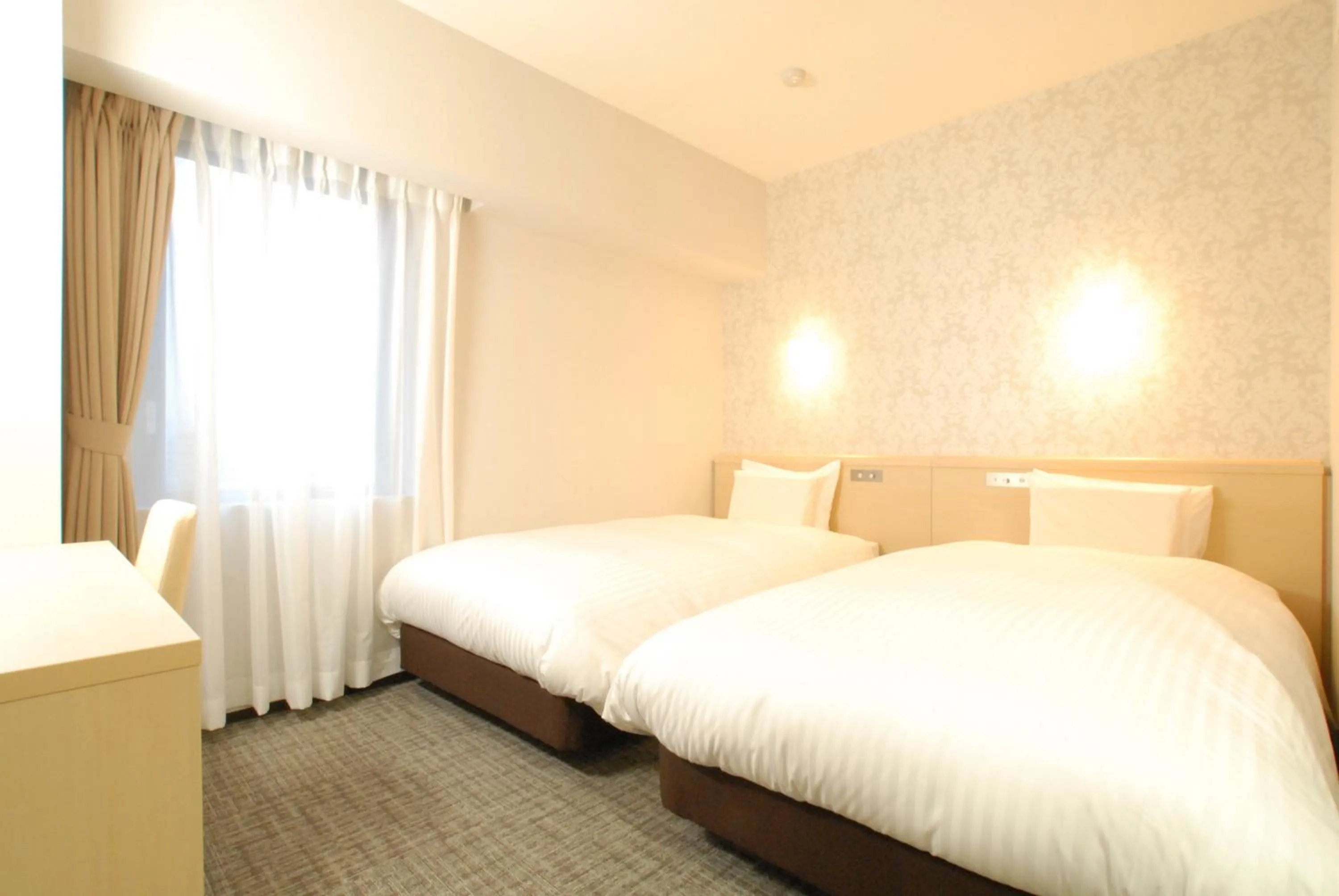 Bed in AB Hotel Fuji