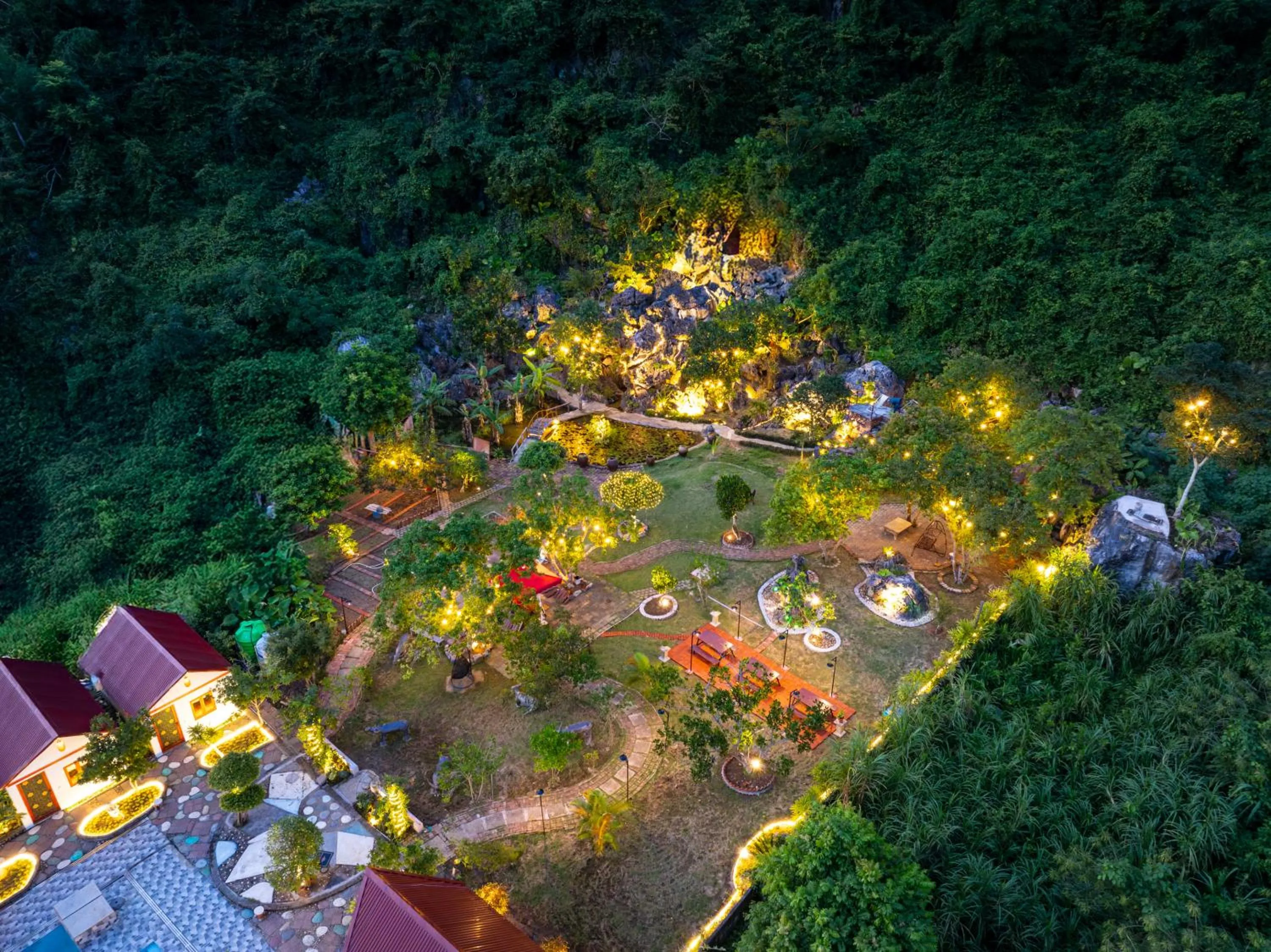 Natural landscape in Cat Ba Serena Homestay And Swimming Pool
