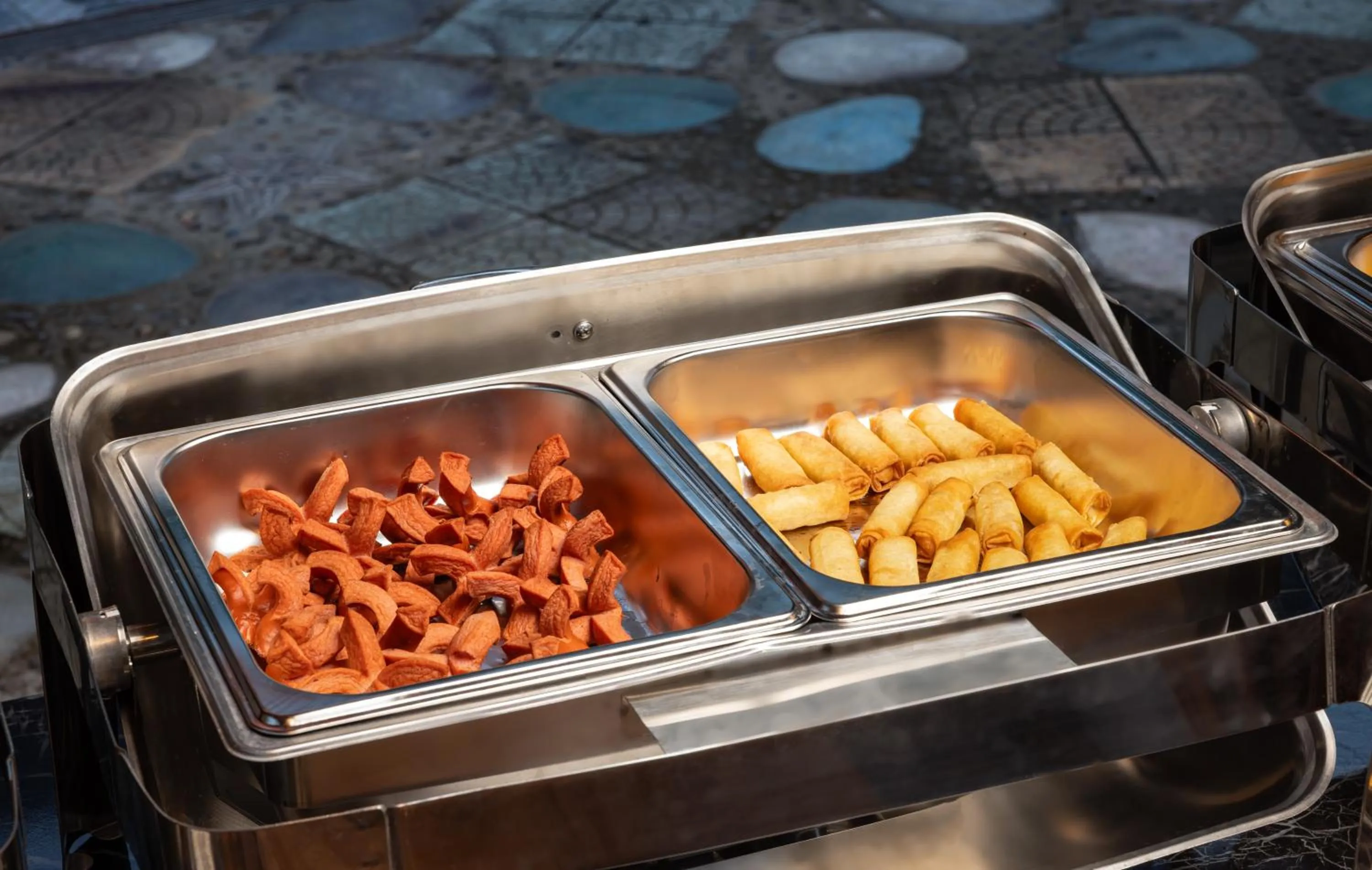 Buffet breakfast in Cat Ba Serena Homestay And Swimming Pool