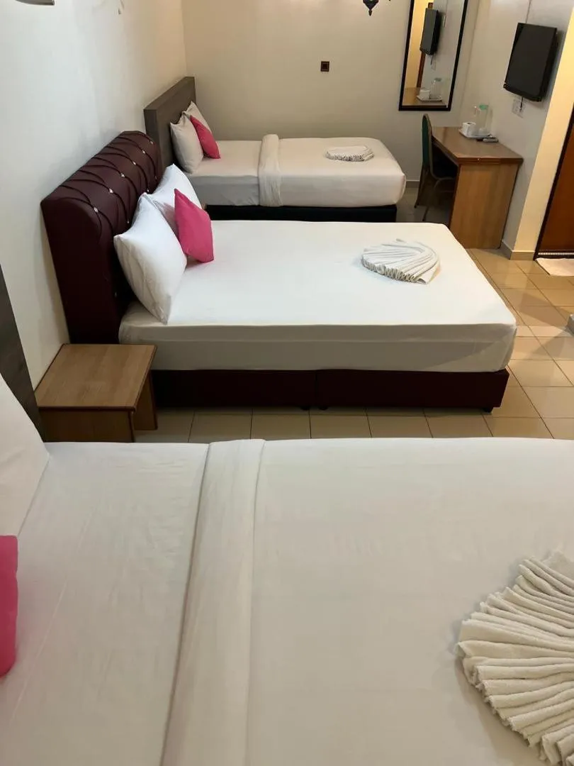 Bed in Hotel Sri Sutra PJ 222