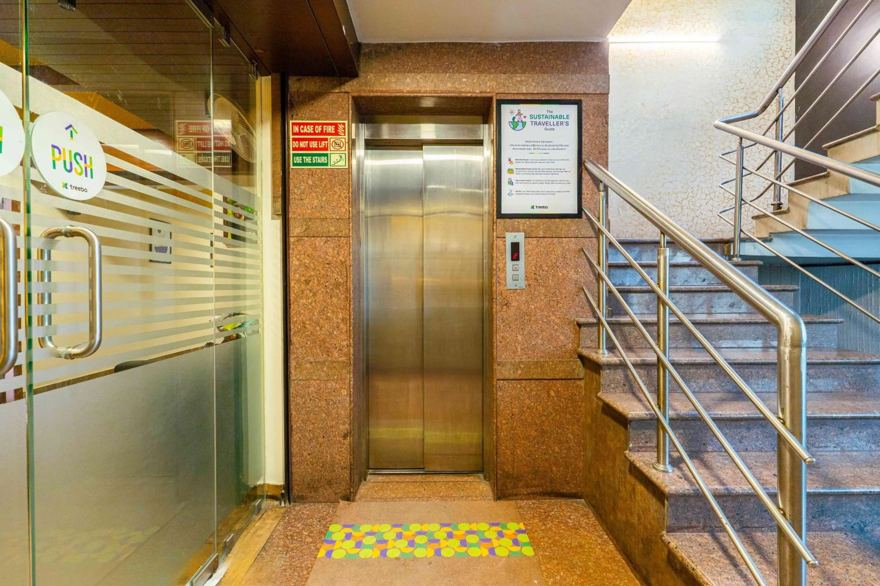 elevator in Treebo Kings Orchid