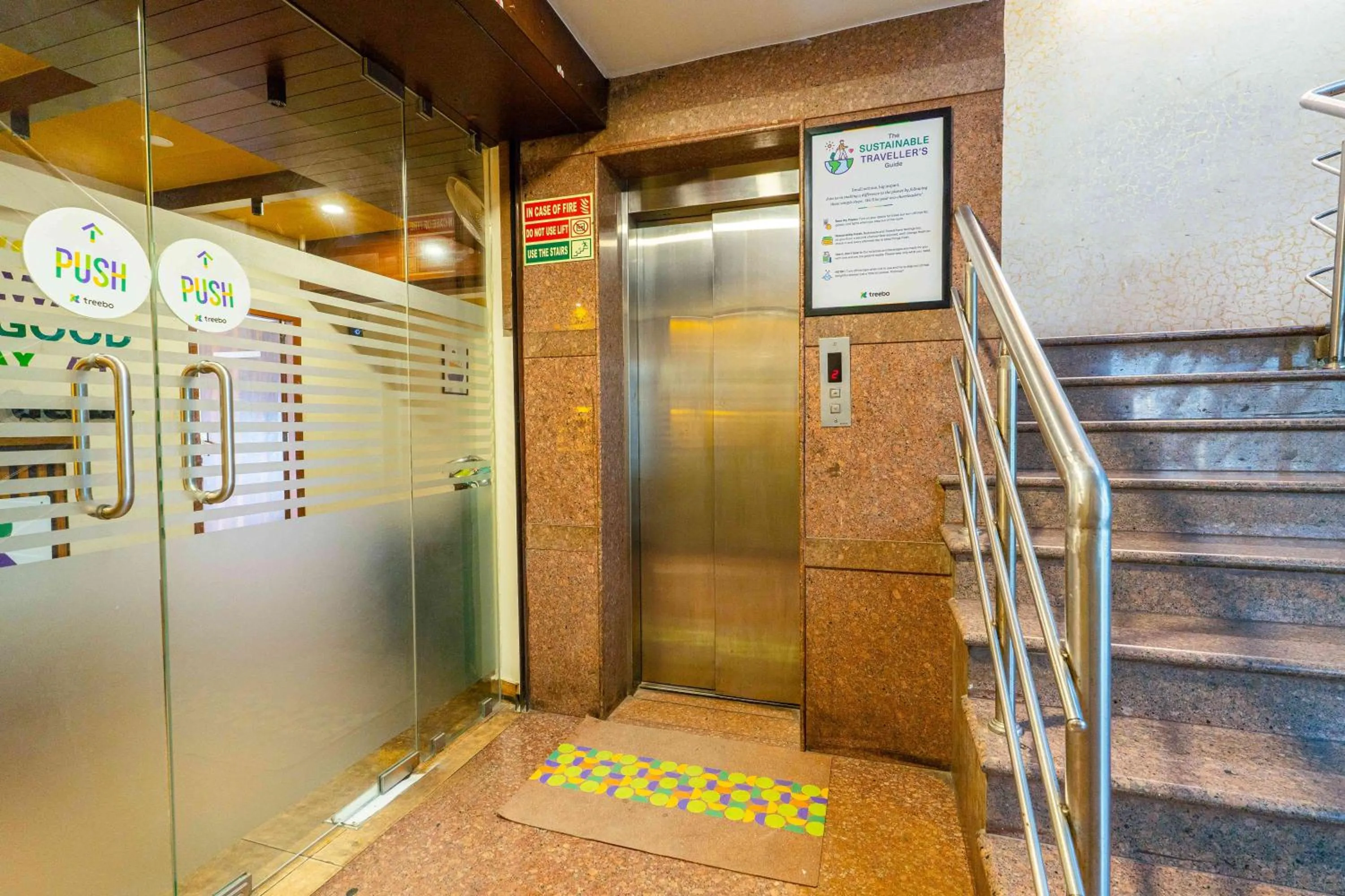 elevator in Treebo Kings Orchid