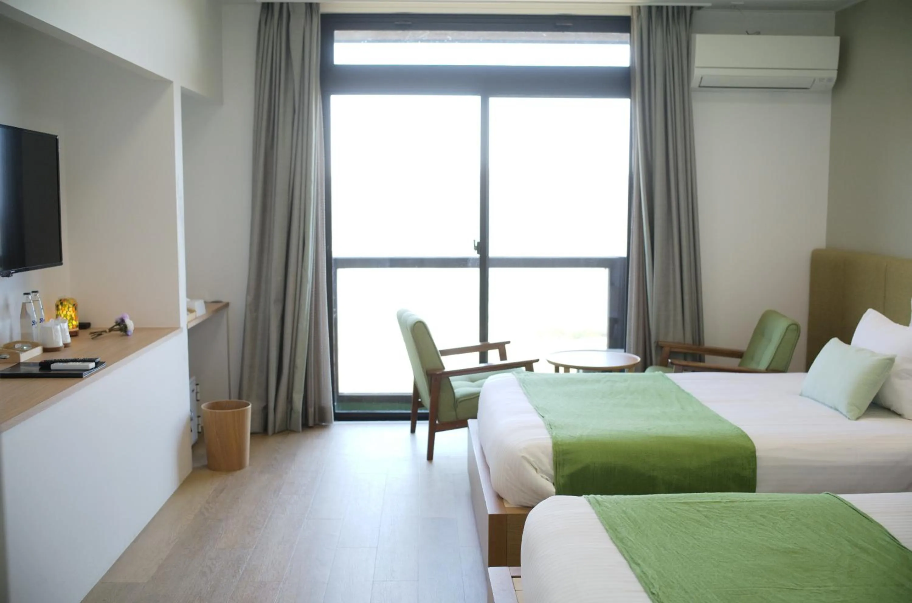 Bed in gran terrace Le Lien Hakone