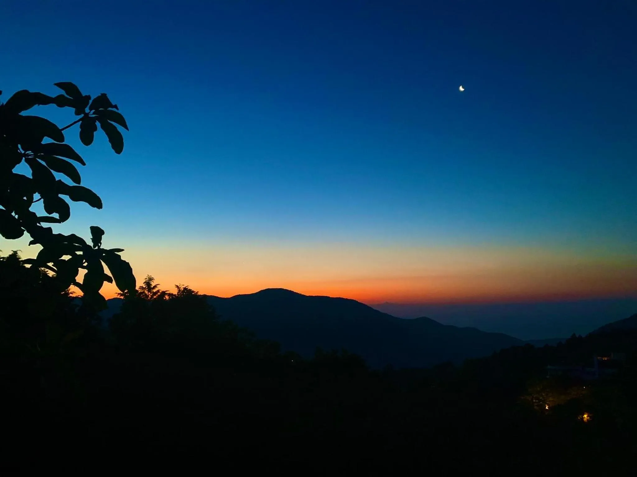 Sunrise in gran terrace Le Lien Hakone