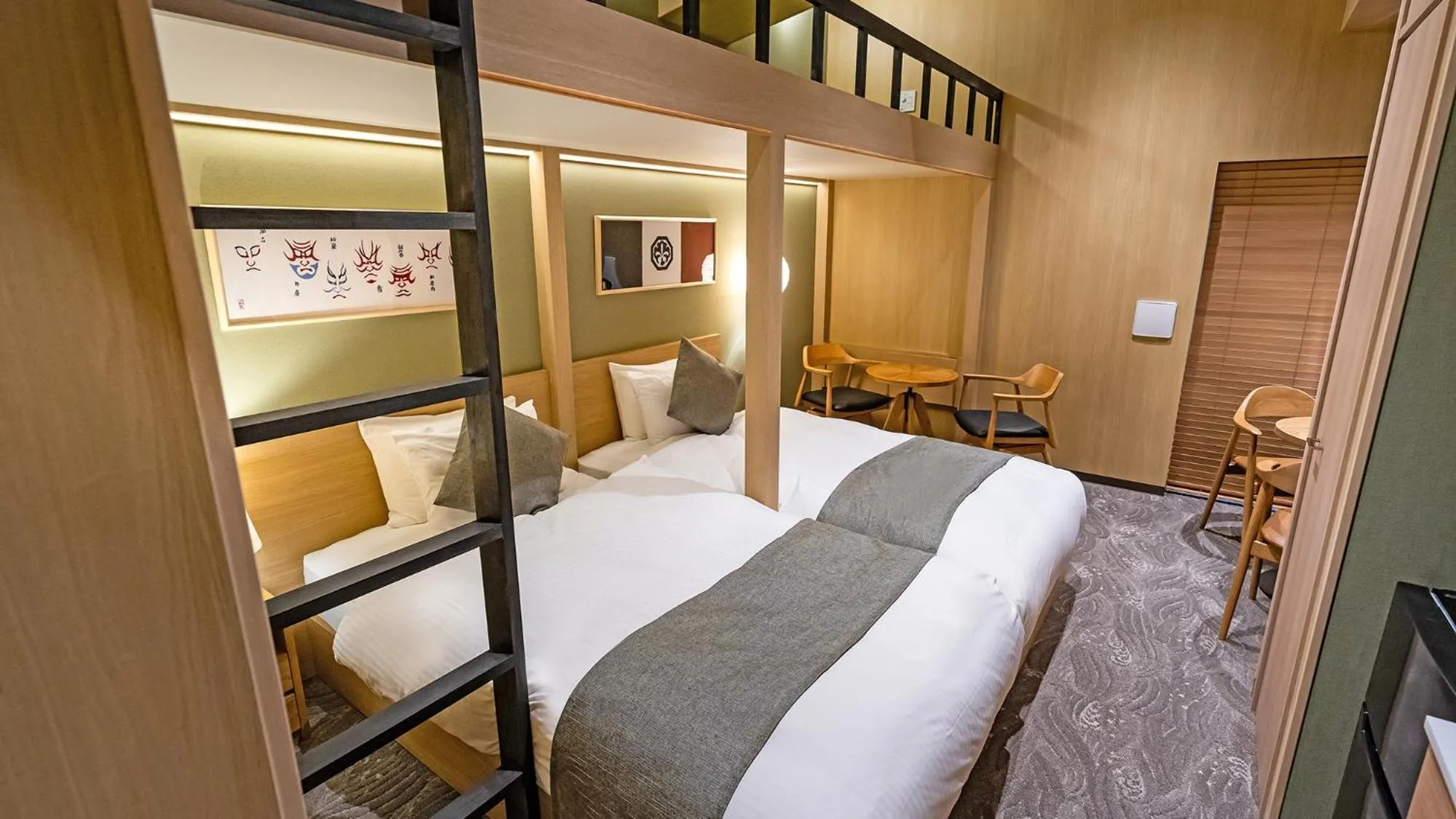 Bed in Stay SAKURA Tokyo Asakusa Yokozuna Hotel