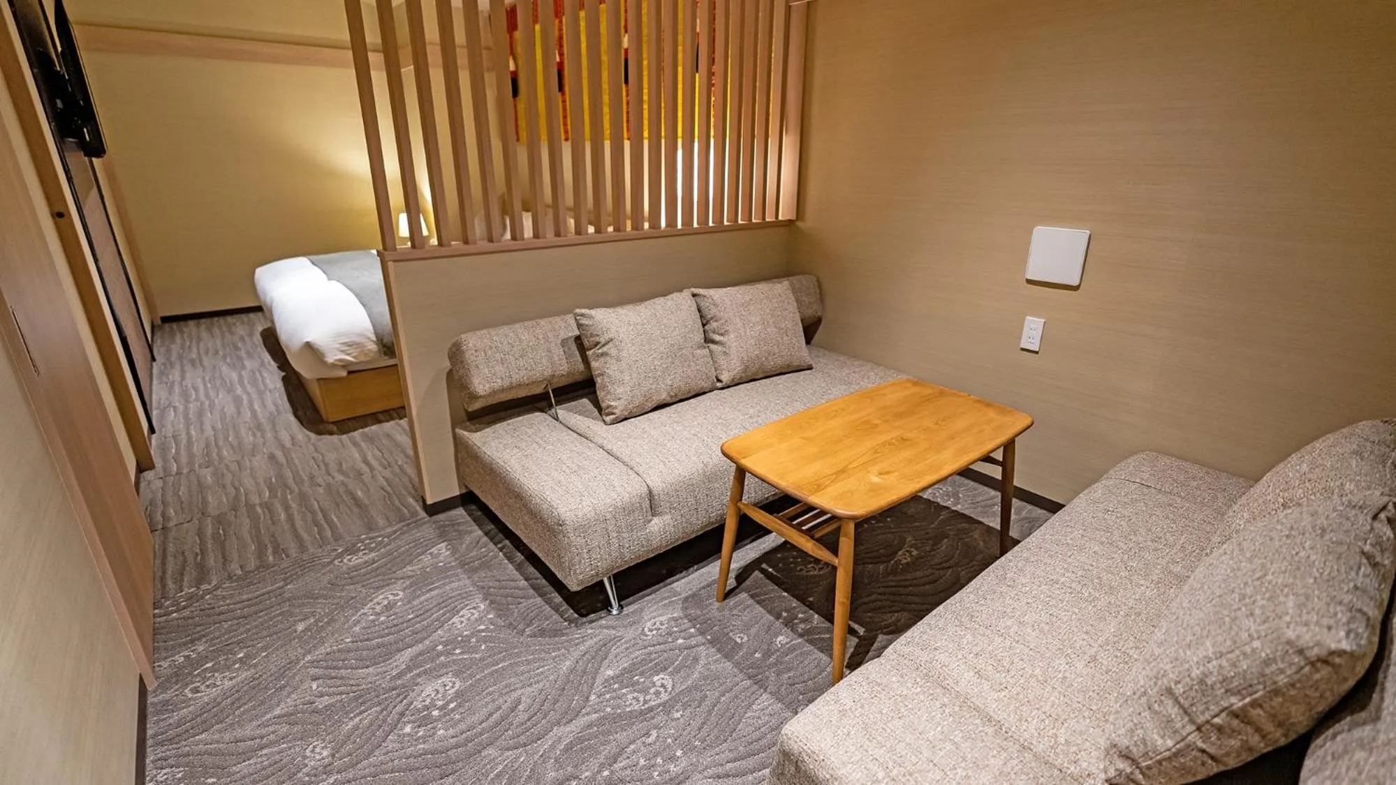 Photo of the whole room in Stay SAKURA Tokyo Asakusa Yokozuna Hotel