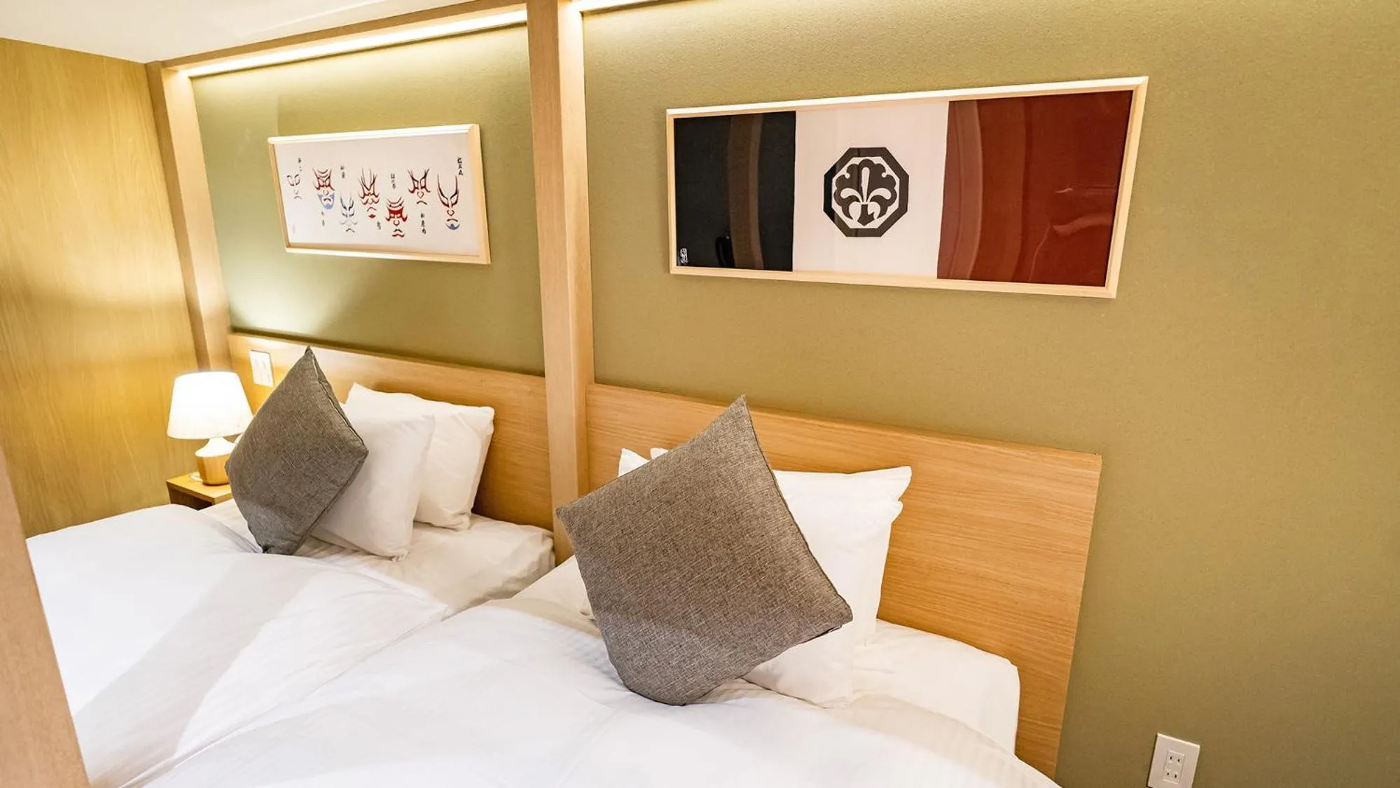 Bed in Stay SAKURA Tokyo Asakusa Yokozuna Hotel