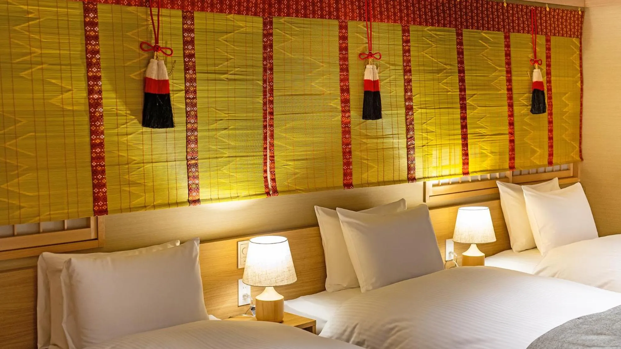 Bed in Stay SAKURA Tokyo Asakusa Yokozuna Hotel