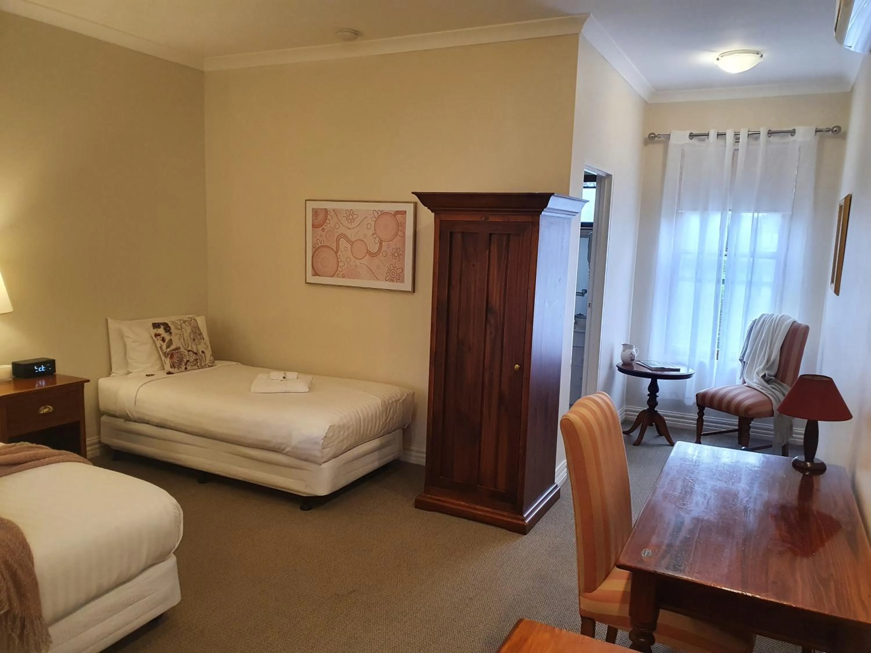 Bed in The Lancefield Lodge