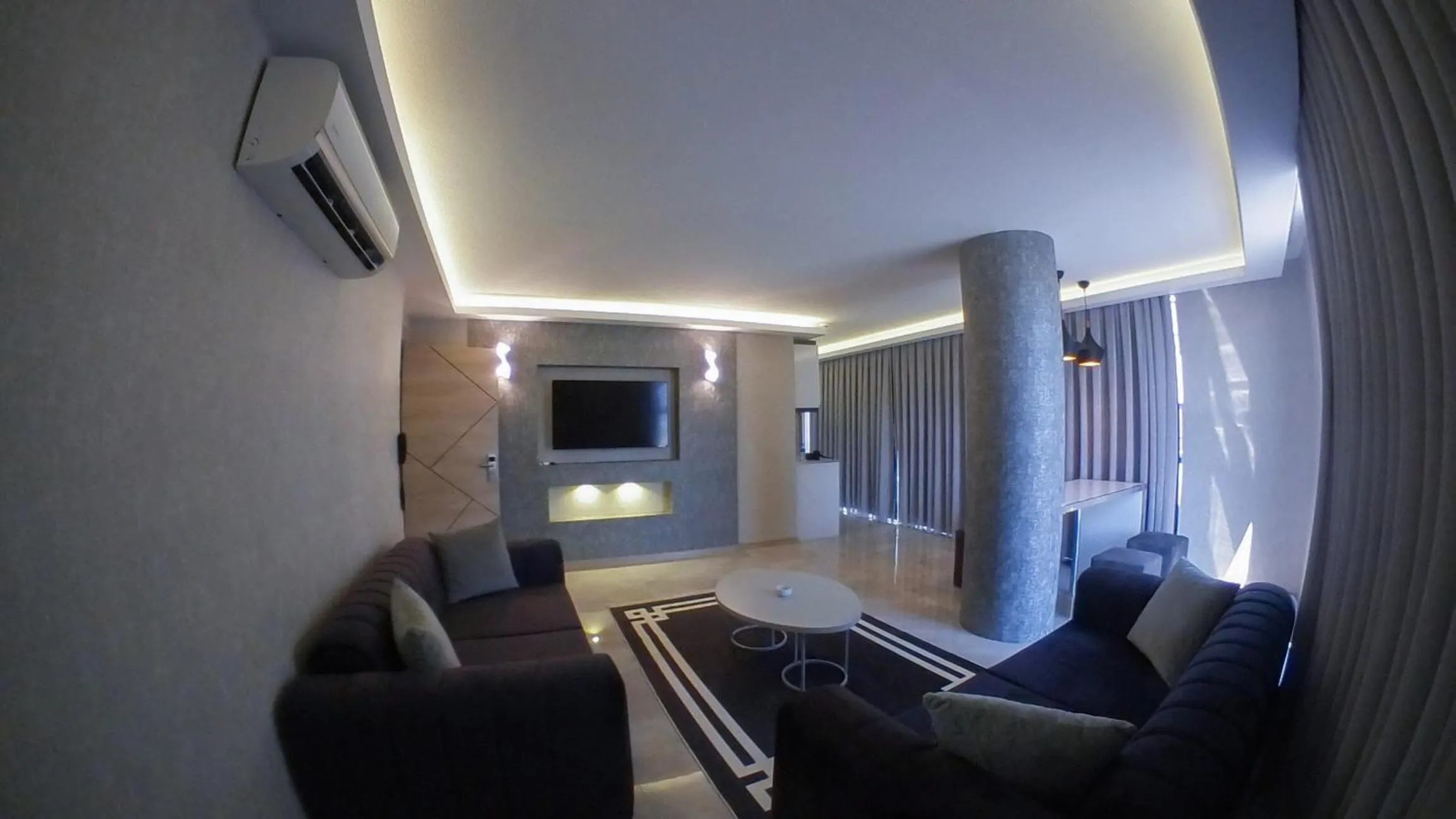 Living room in Le Luxe Suites Hotel