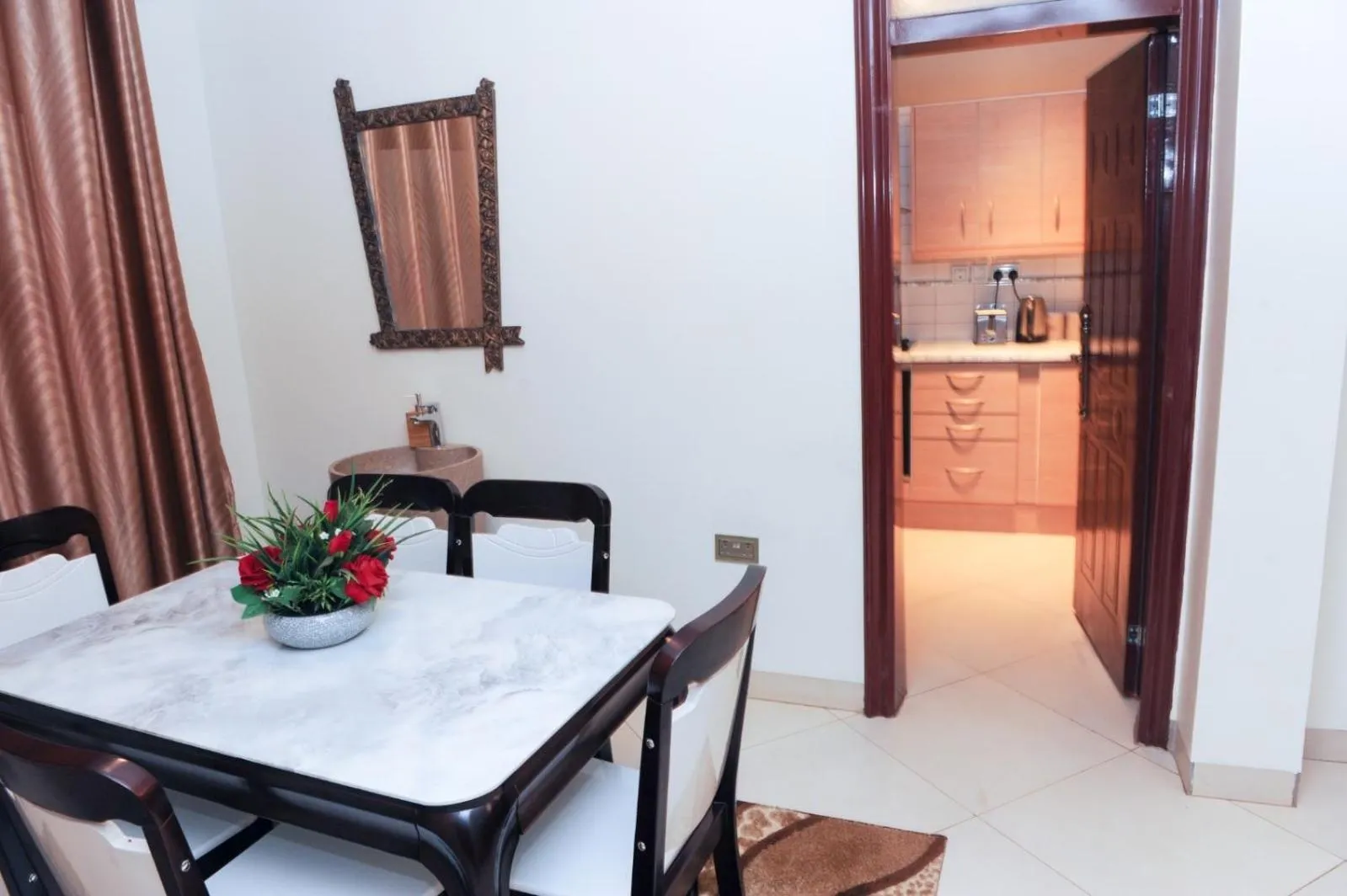 Dining area in Eric Wilkins Apartments