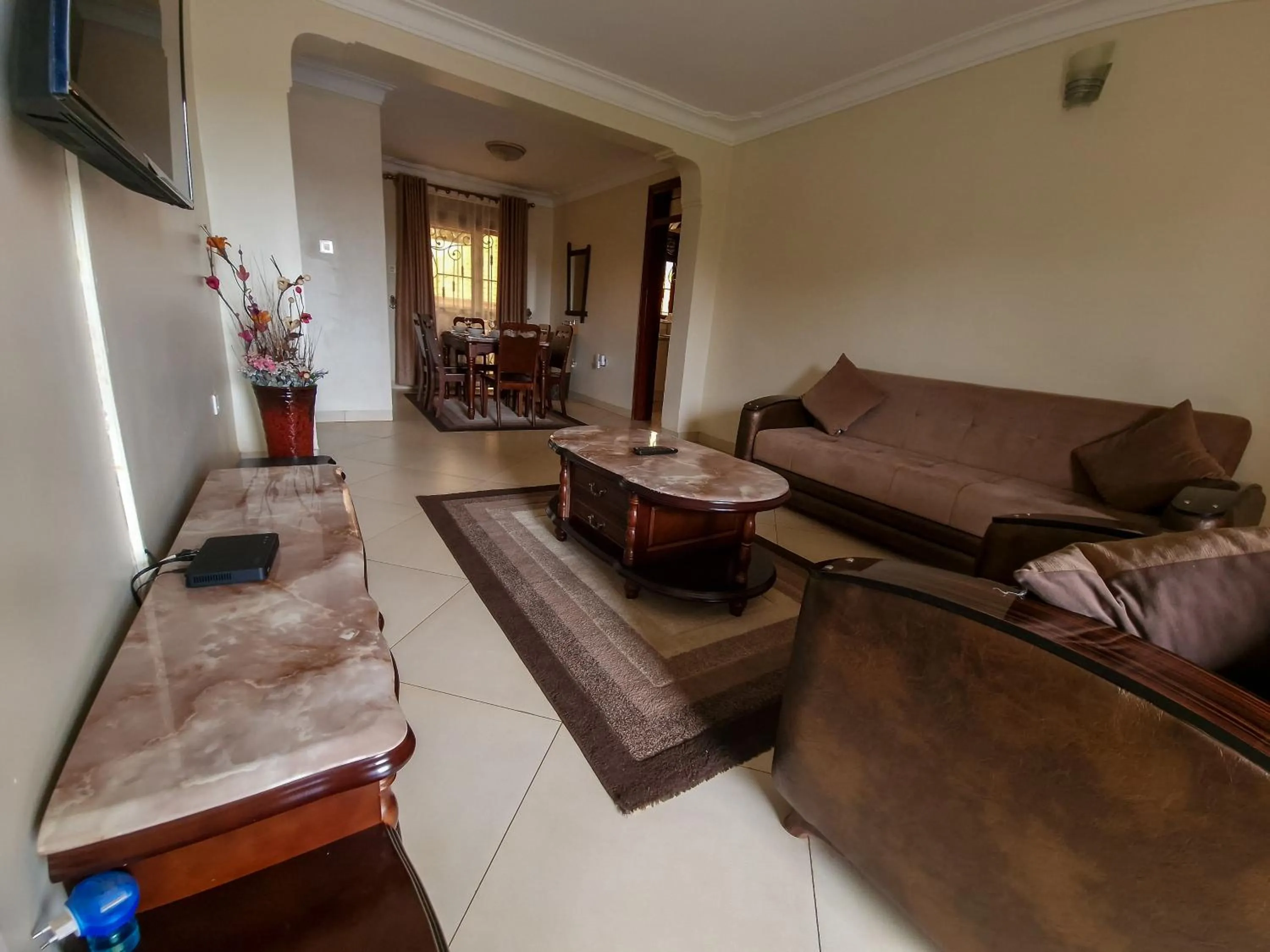 Communal lounge/ TV room in Eric Wilkins Apartments