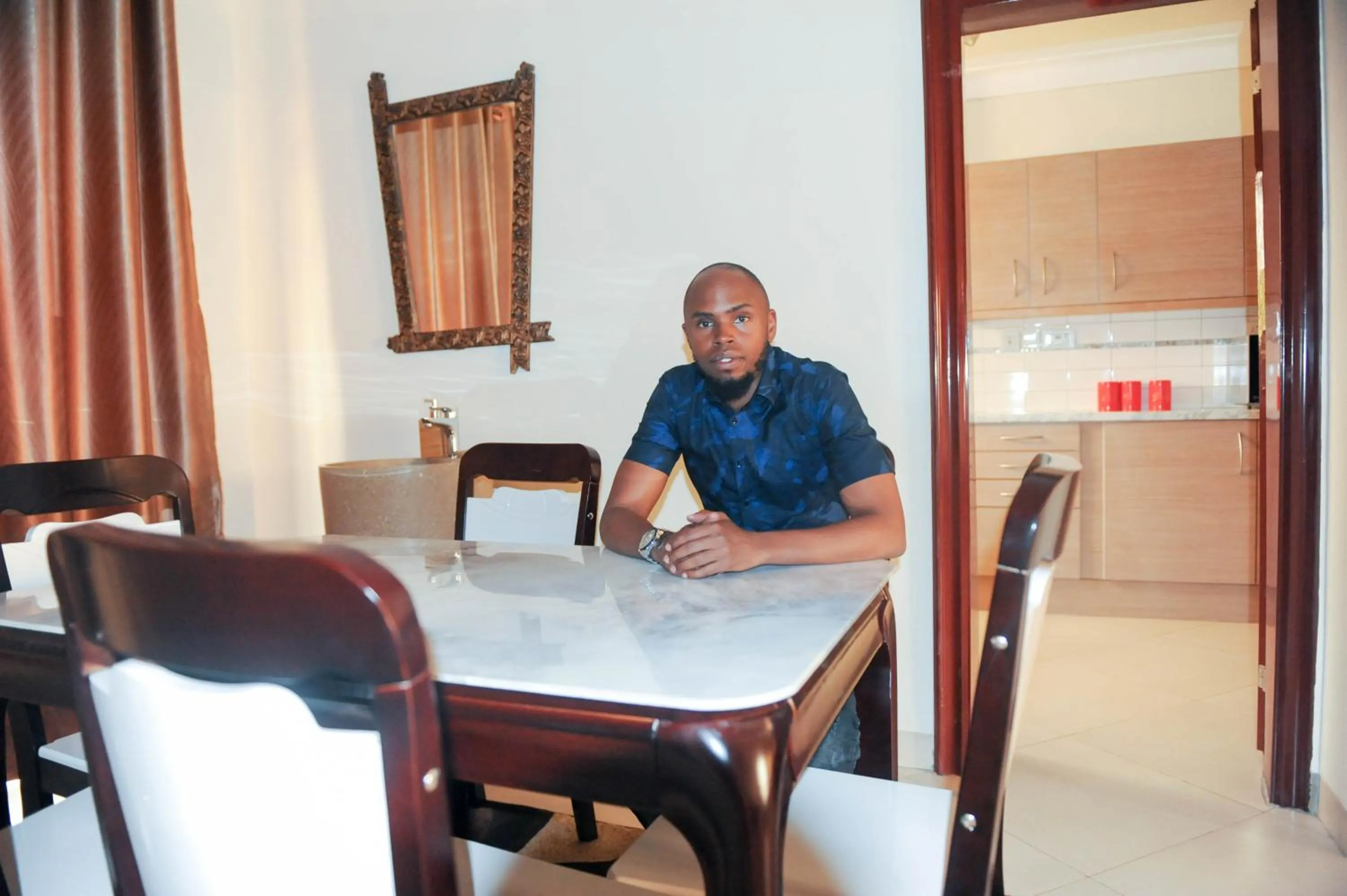 Dining area in Eric Wilkins Apartments