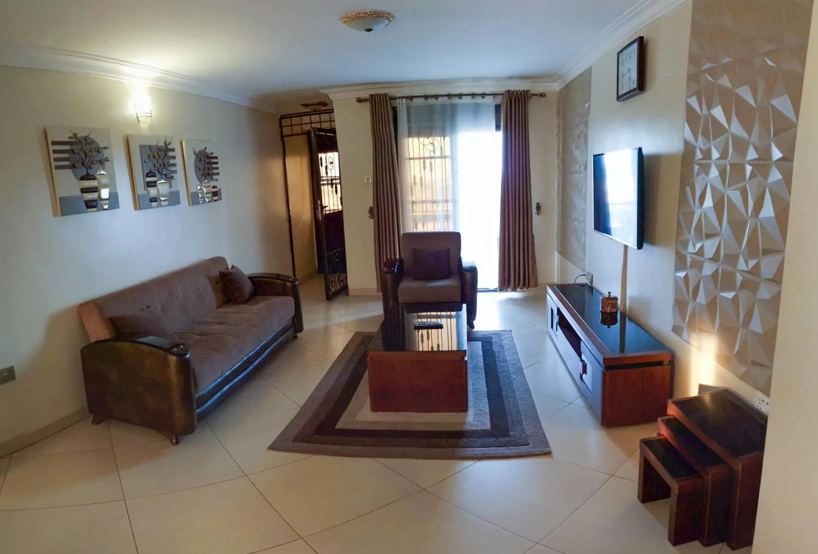 Living room in Eric Wilkins Apartments