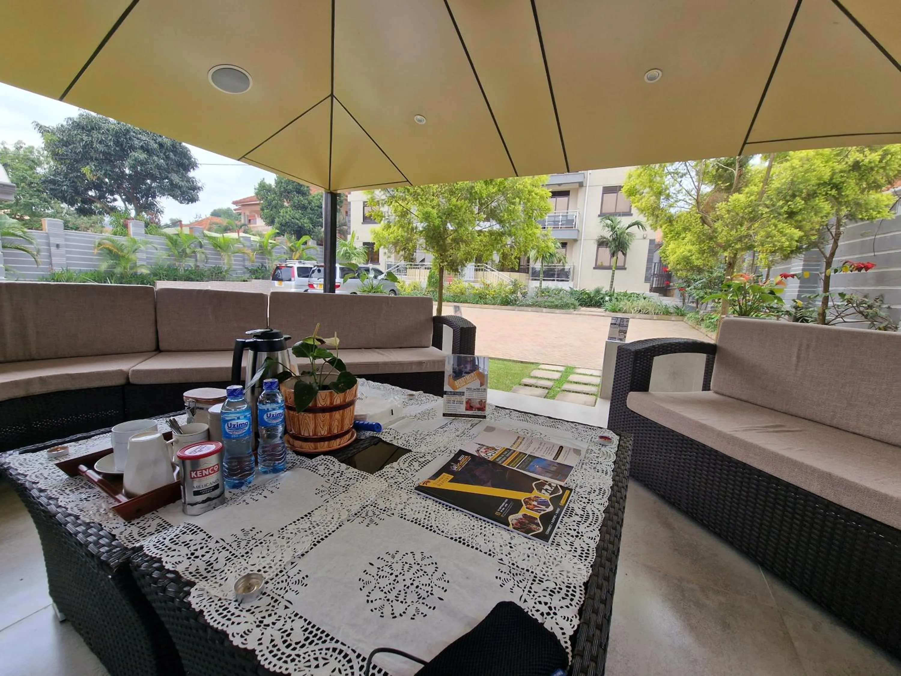 Patio in Eric Wilkins Apartments