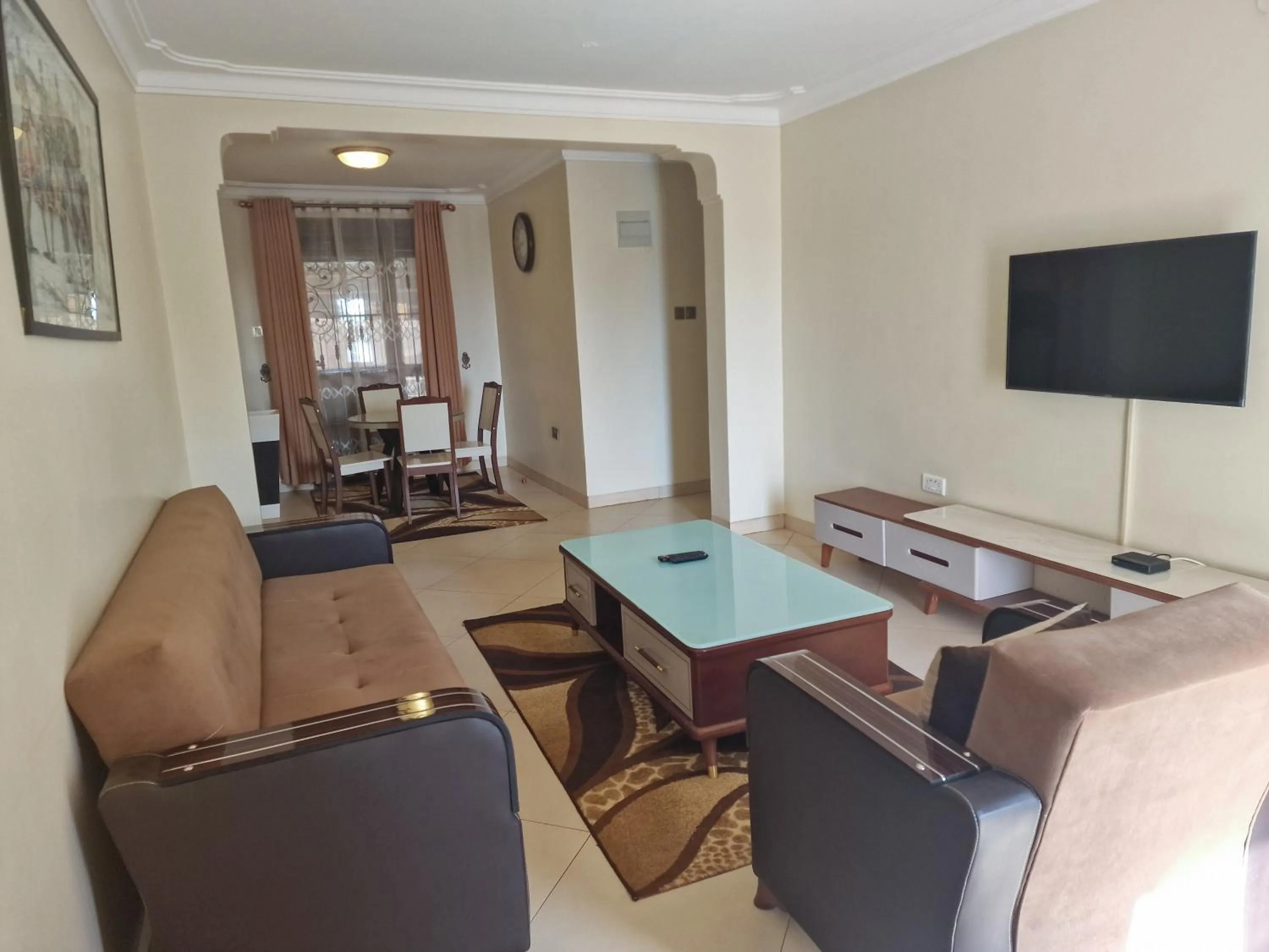 Seating area in Eric Wilkins Apartments