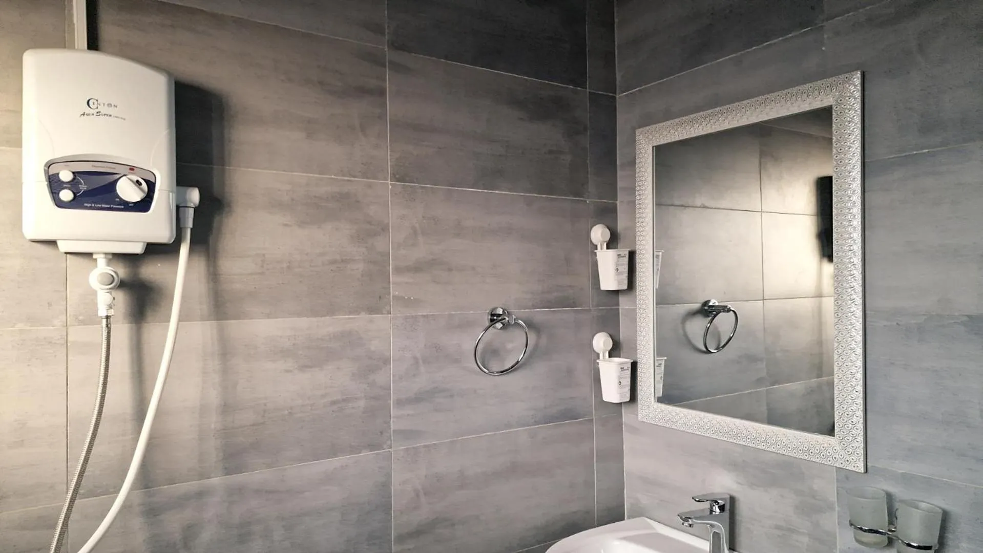 Shower in Eric Wilkins Apartments