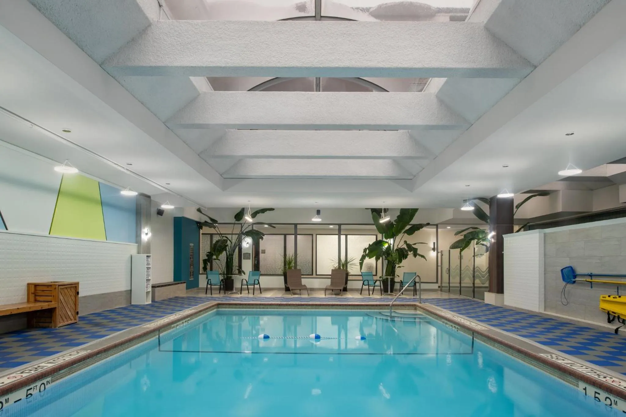 Swimming pool in Crowne Plaza Kitchener-Waterloo by IHG