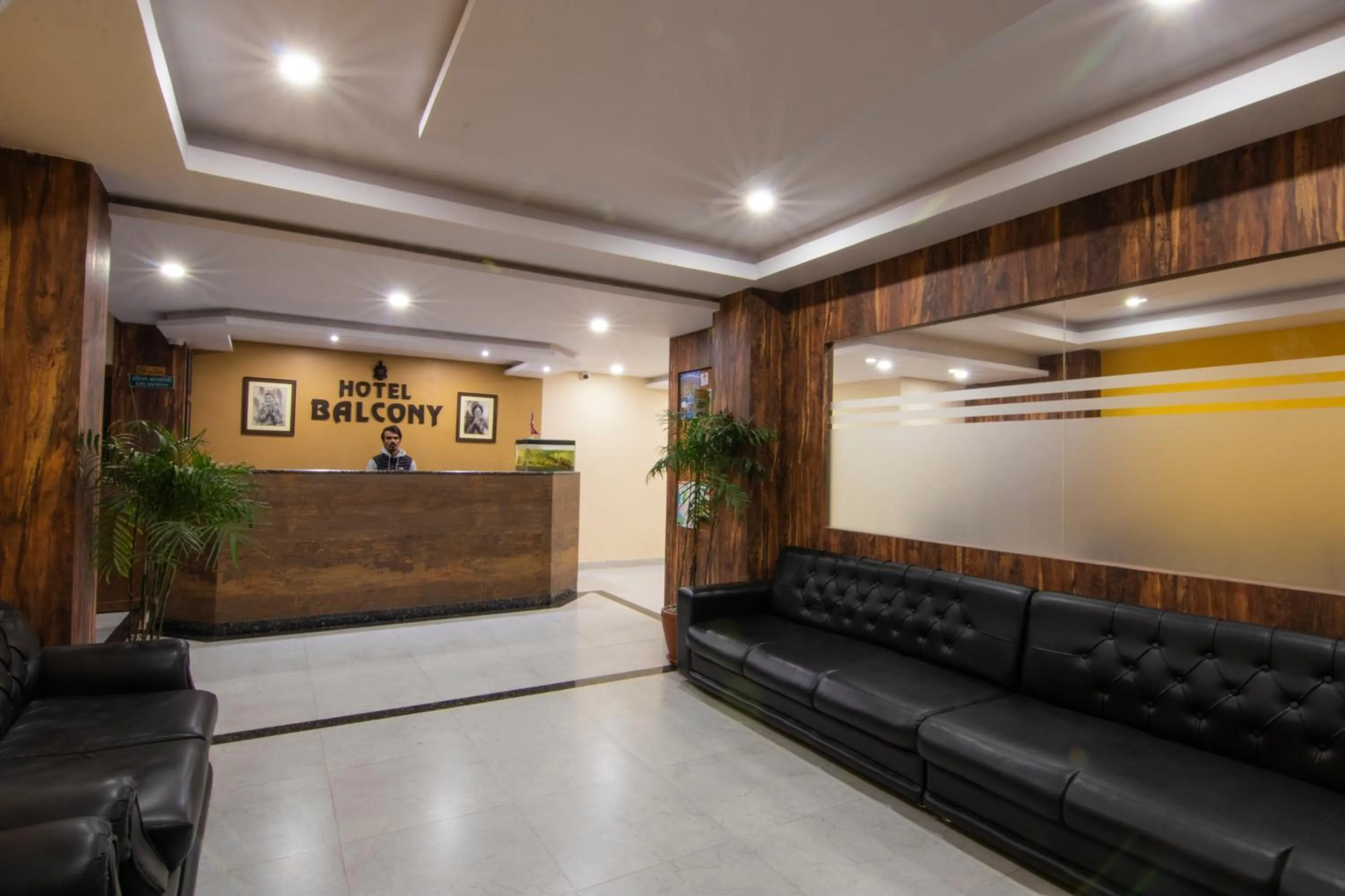 Lobby or reception in Hotel Balcony